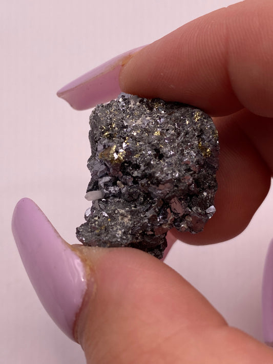 Galena, Pyrite and Quartz Cluster