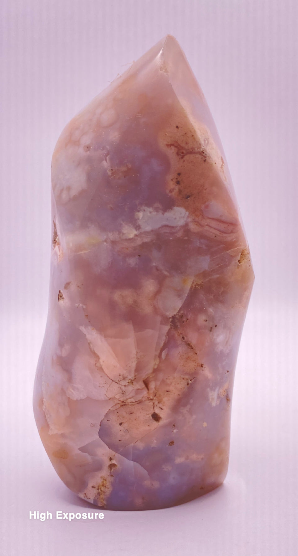 Pink Amethyst Crystal Flame