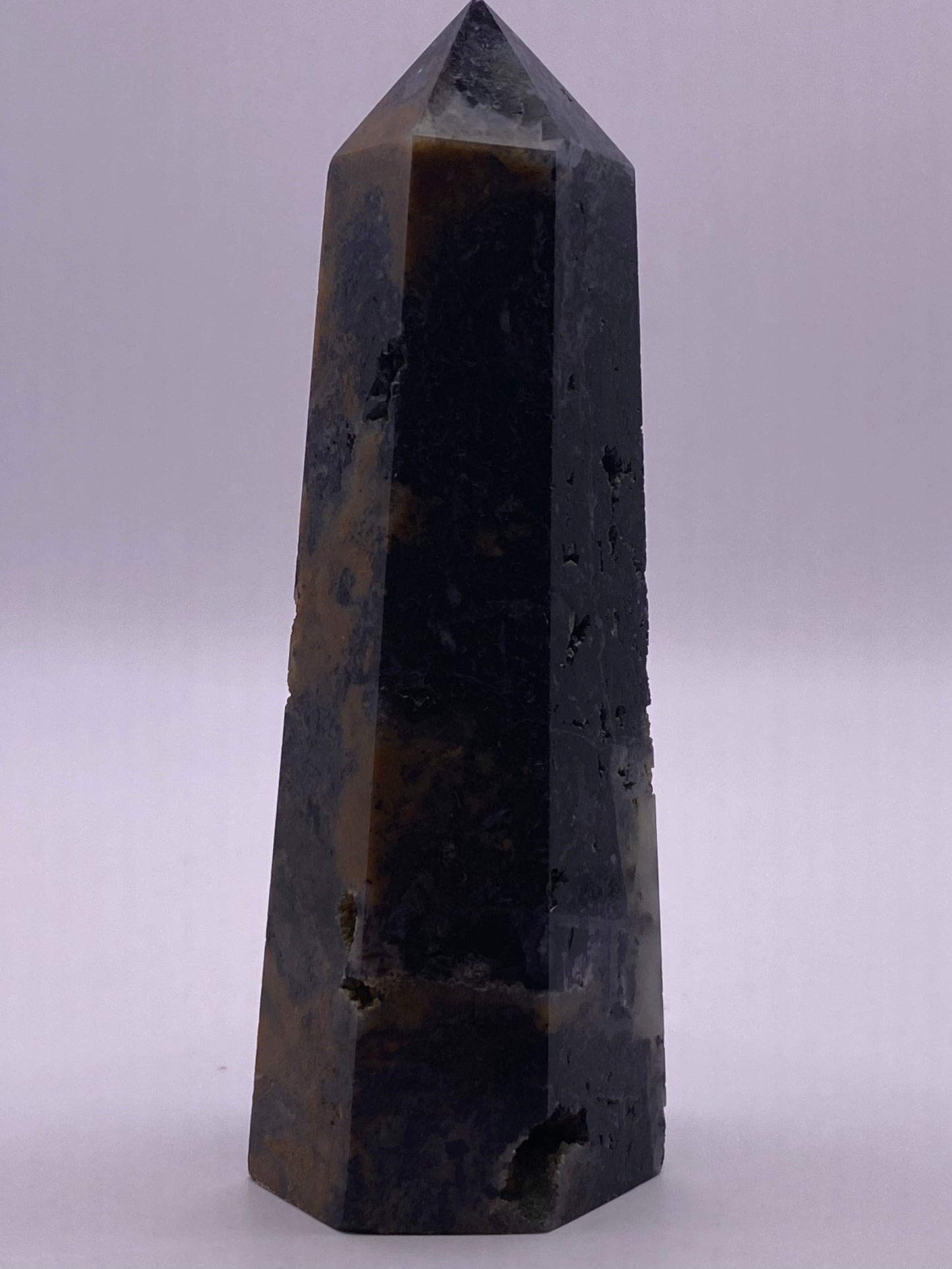 Purple Sphalerite Tower