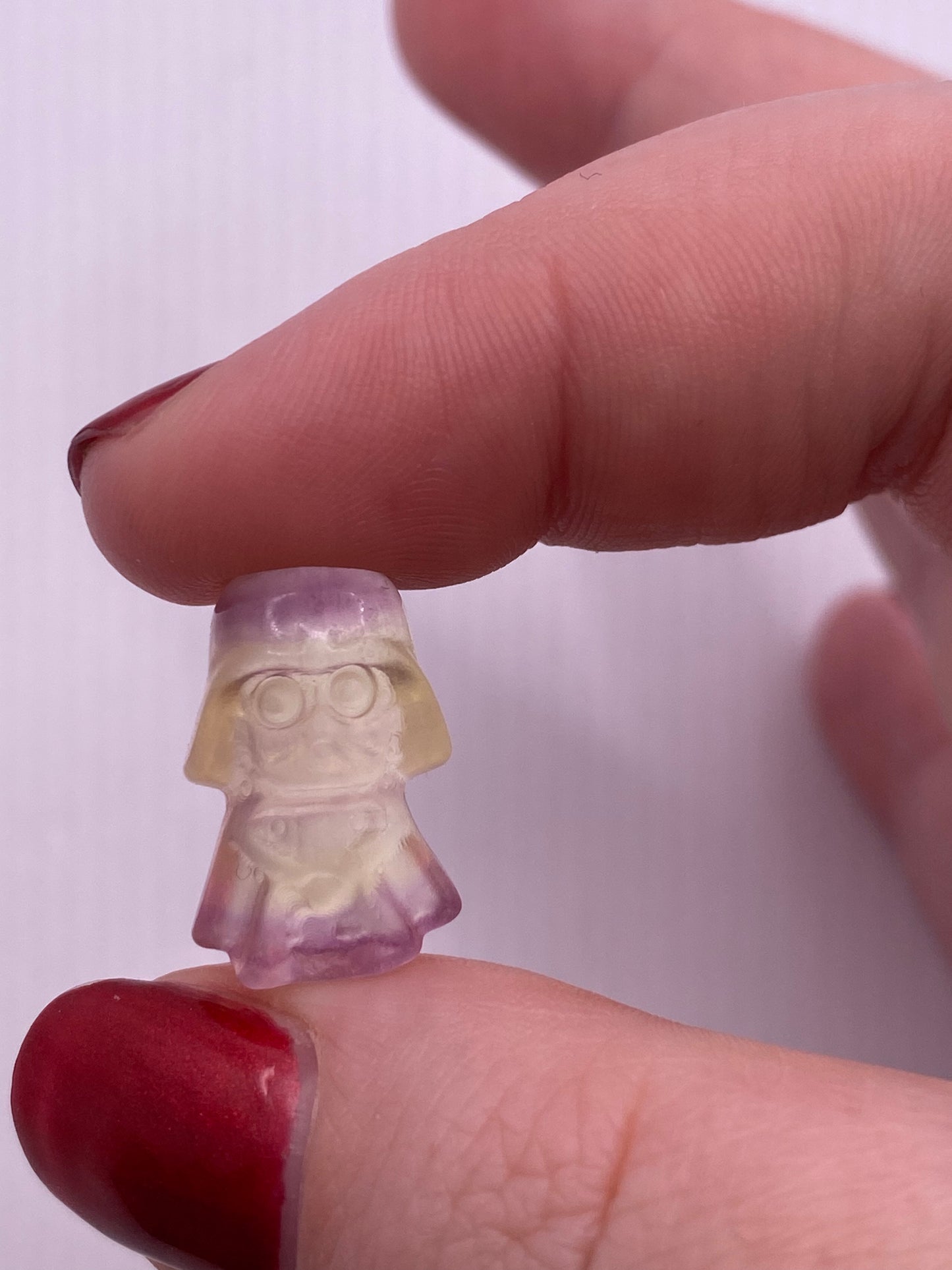 Darth Vader Fluorite Carving