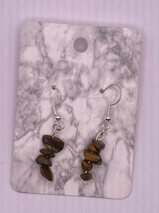 Tigers Eye Earrings