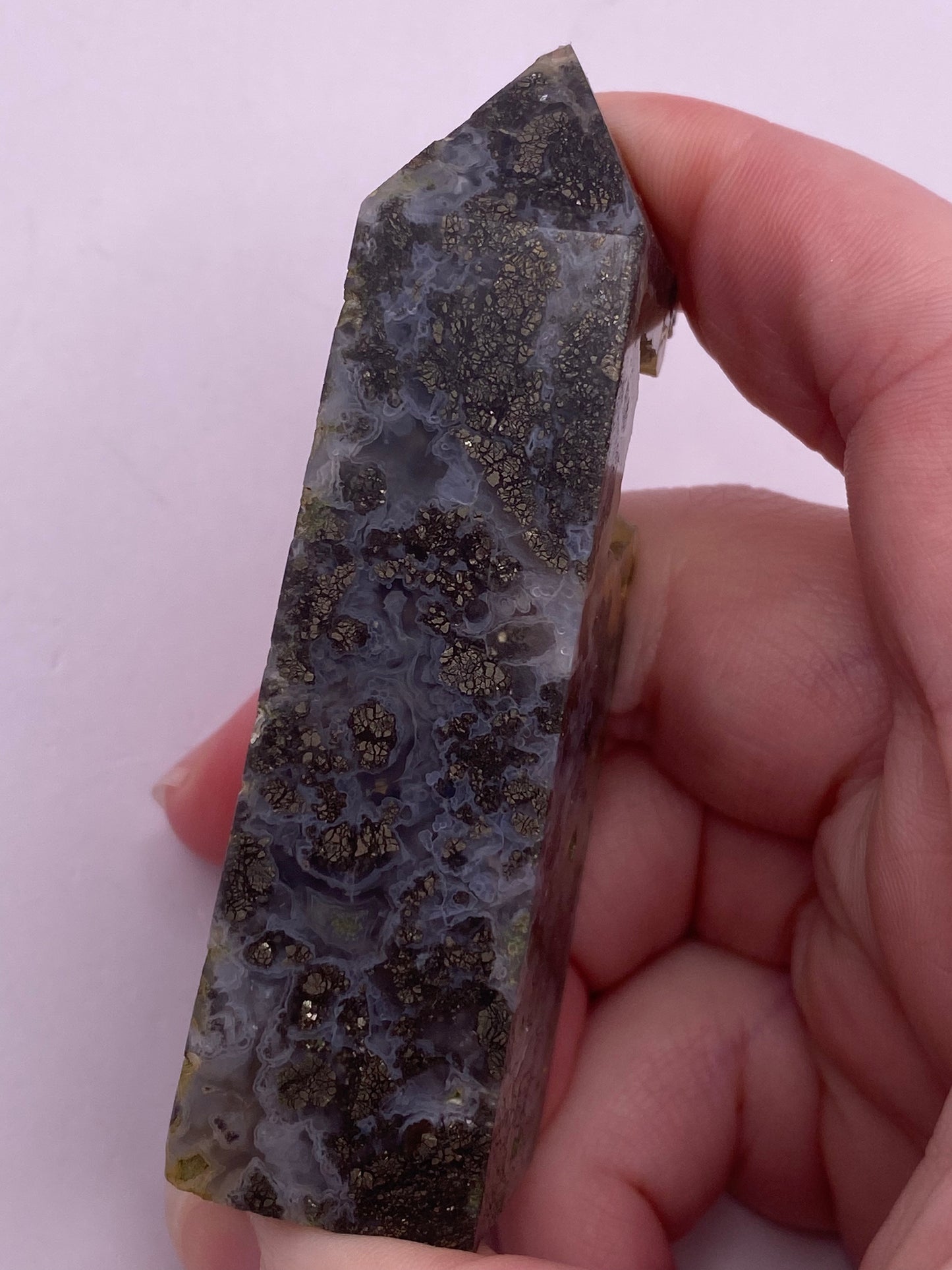 Chalcopyrite Crystal Tower