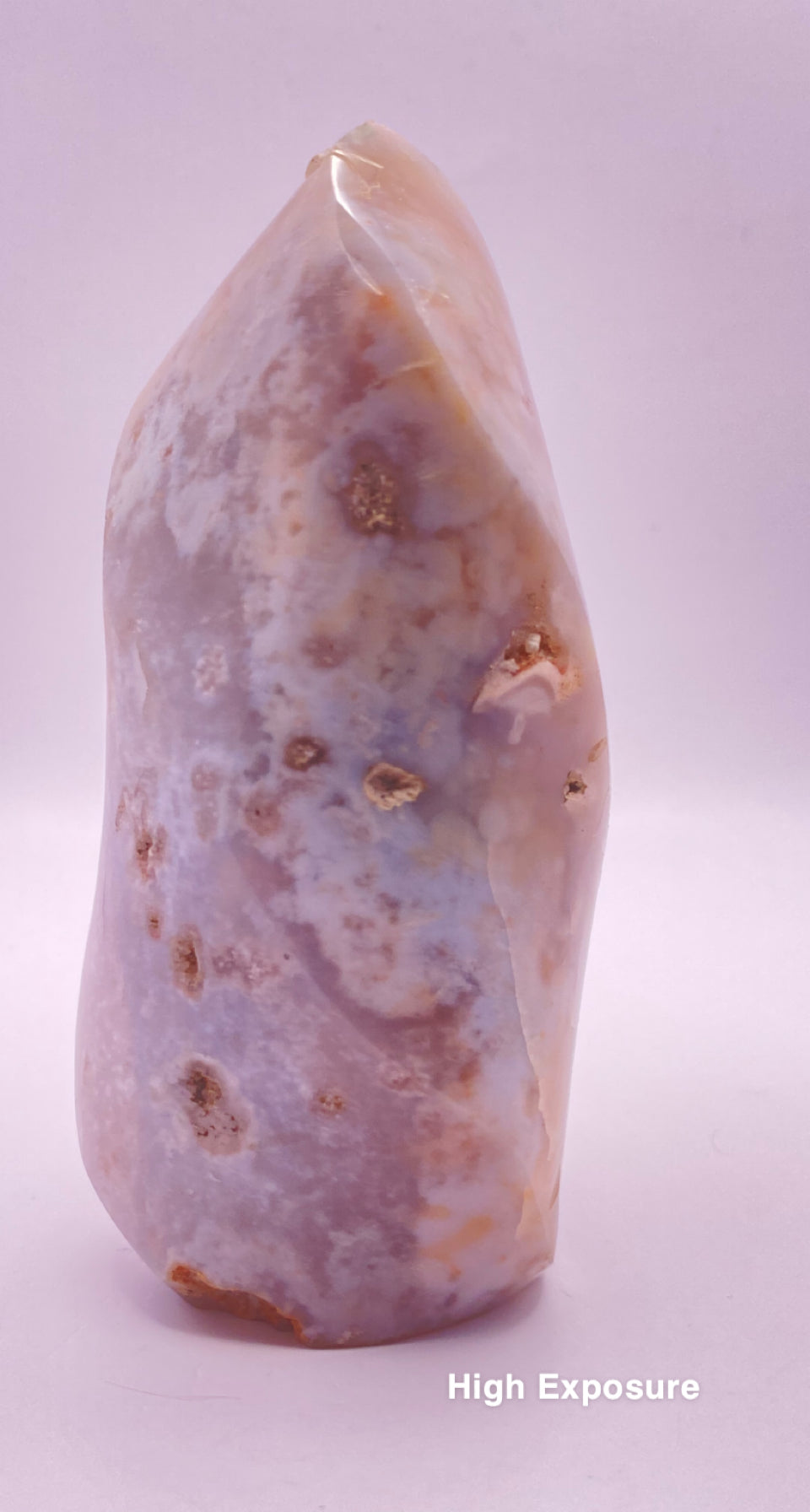 Pink Amethyst Crystal Flame