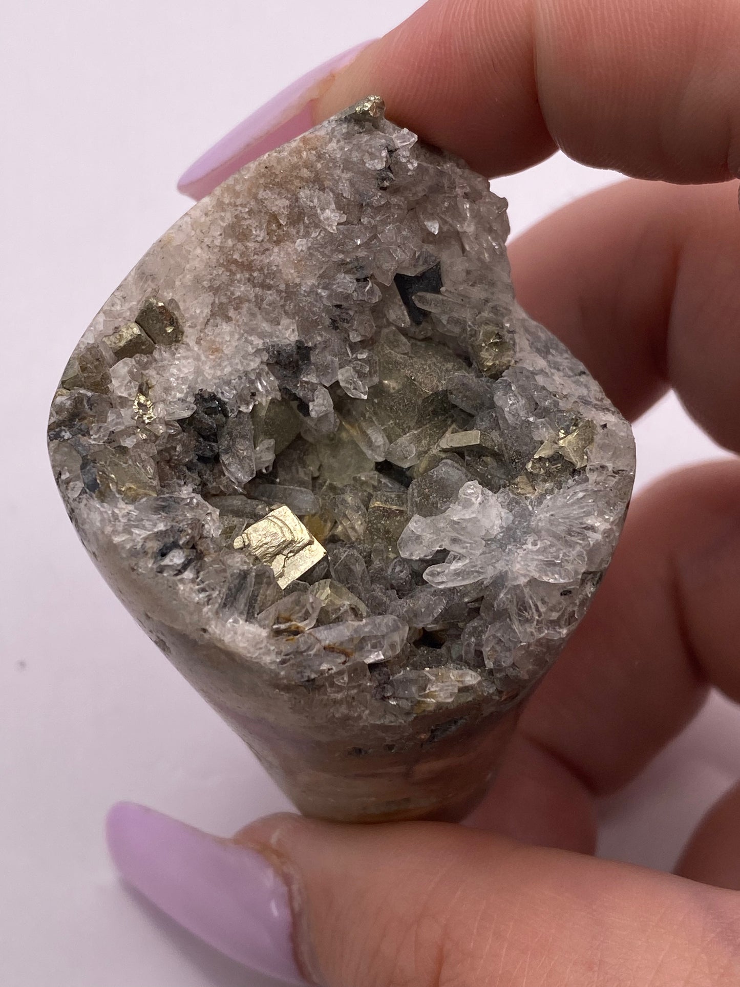 Pyrite and Quartz