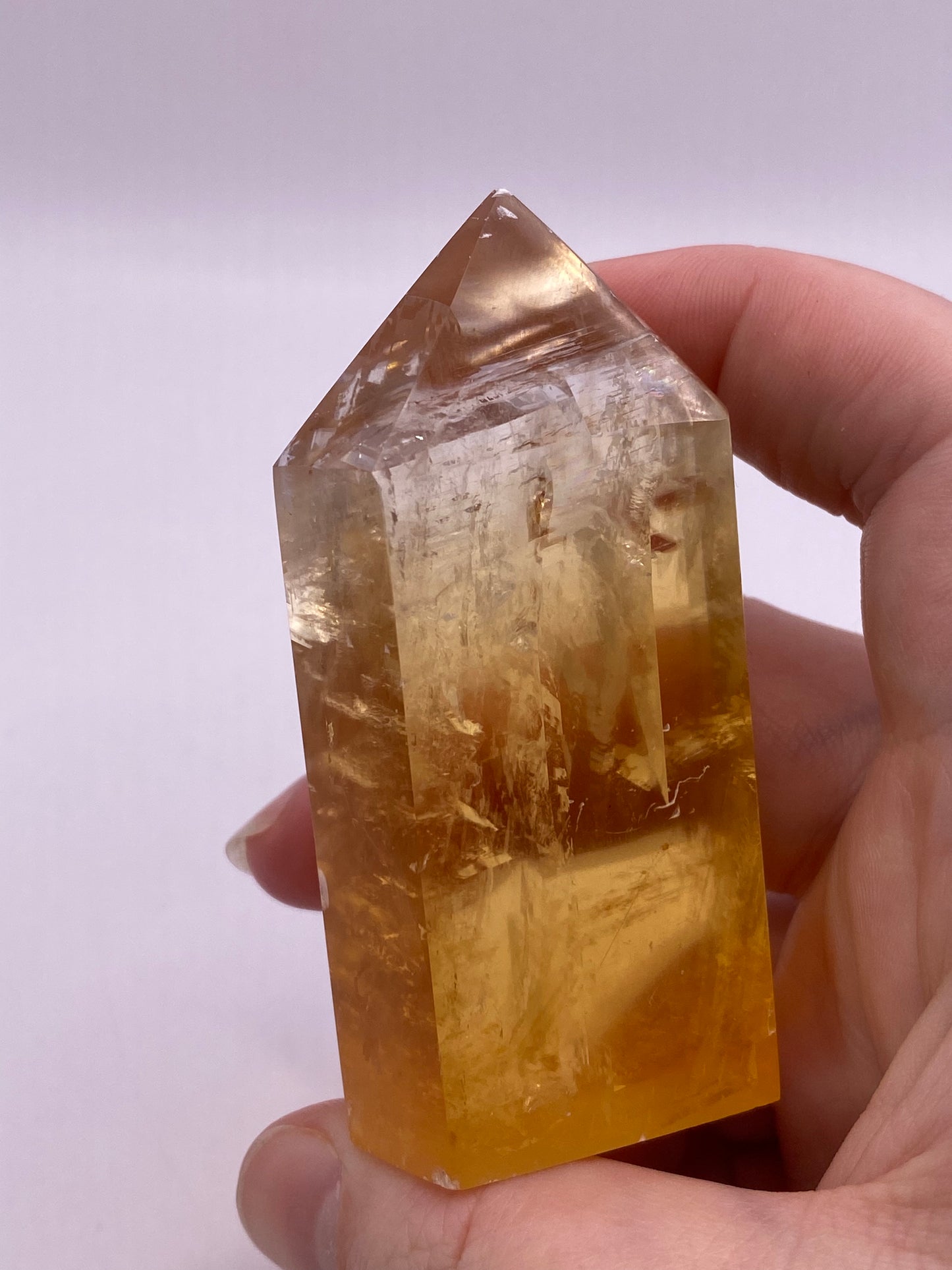 Phantom orange Calcite