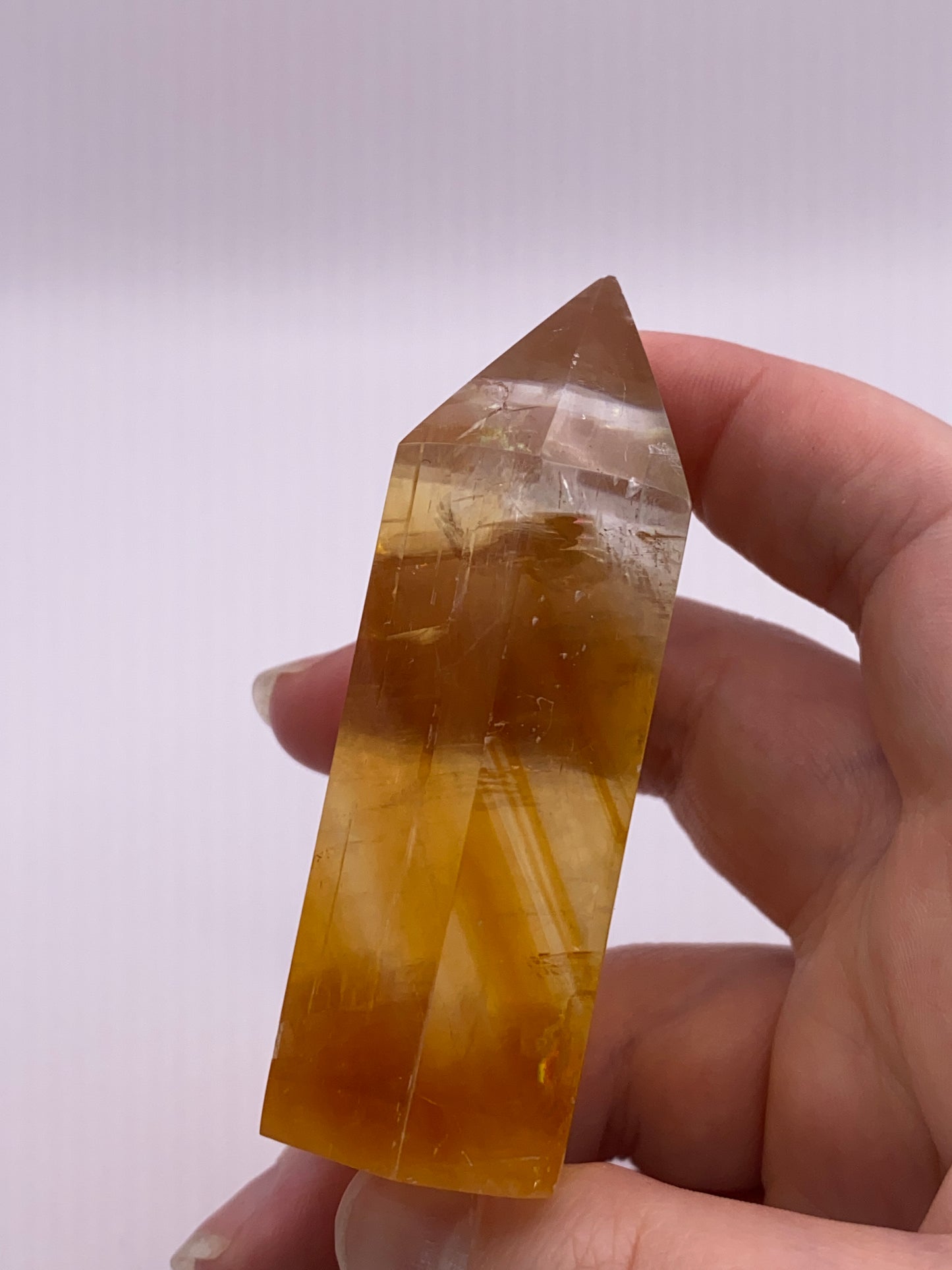 Phantom orange Calcite