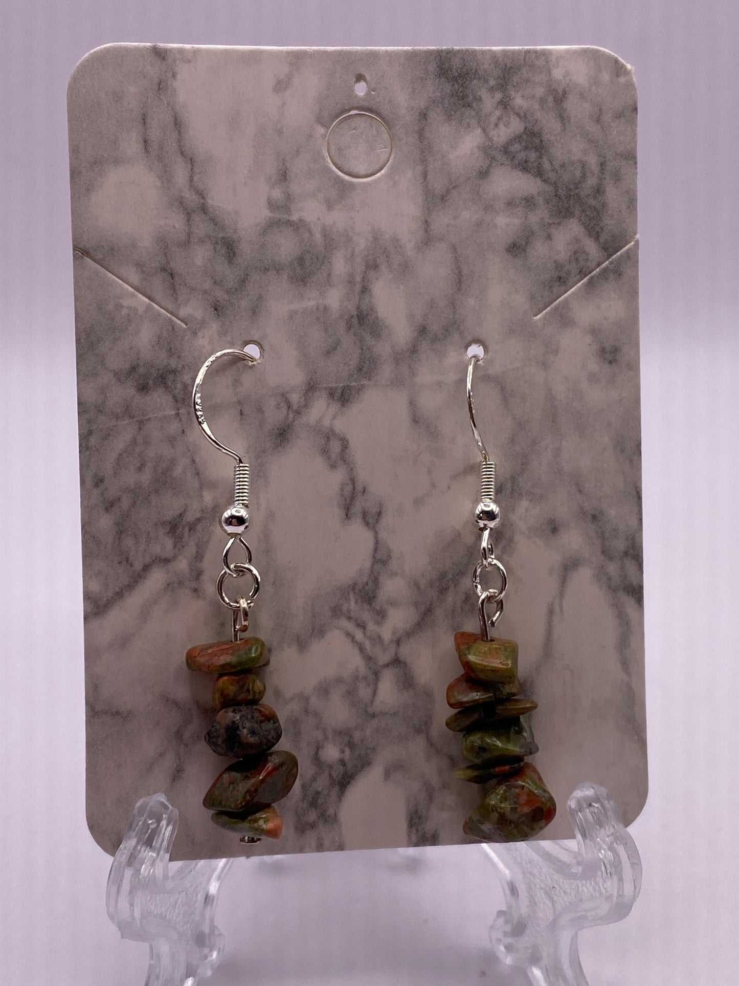 Unakite Earrings