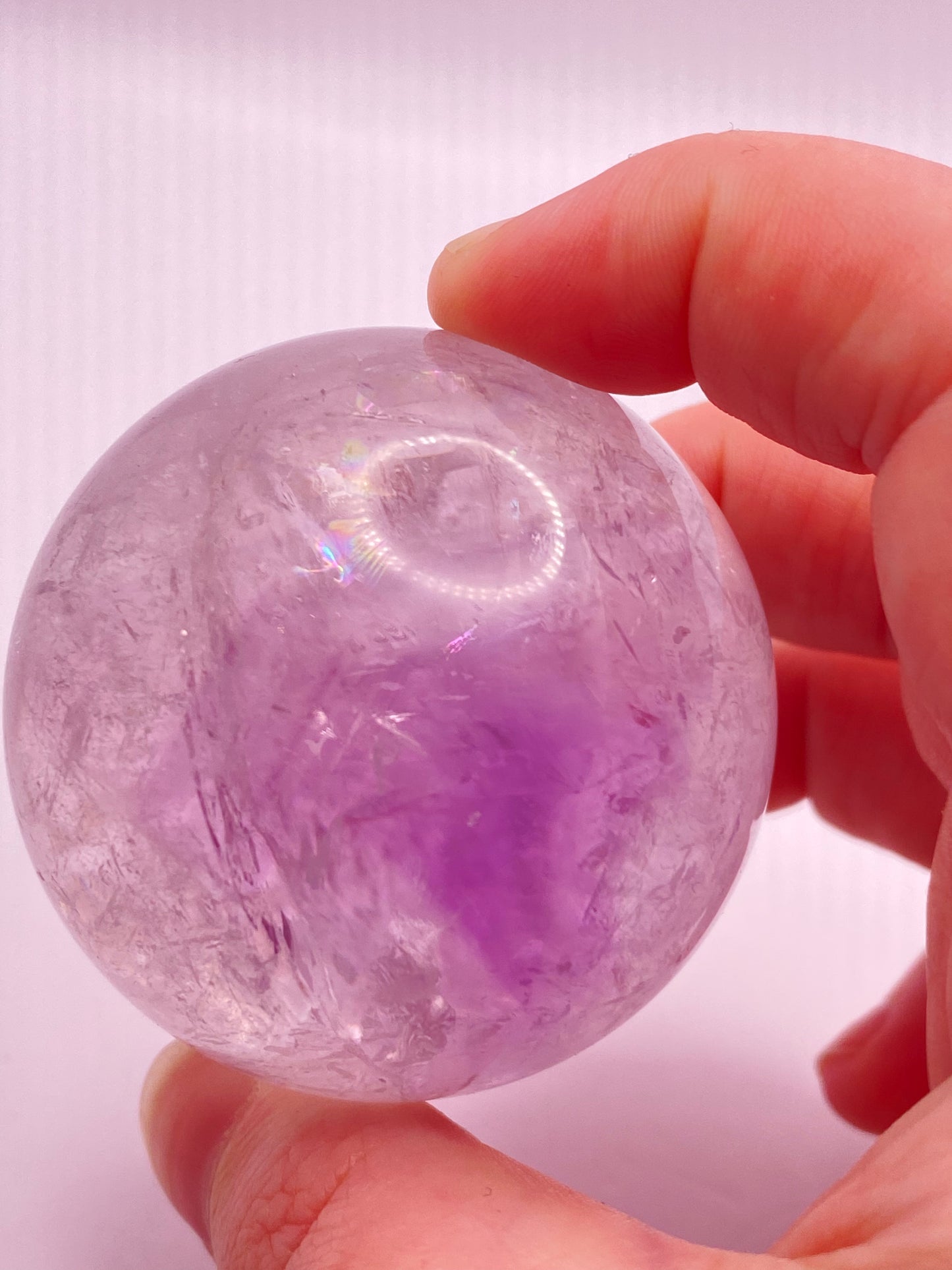 Phantom Ametrine Sphere