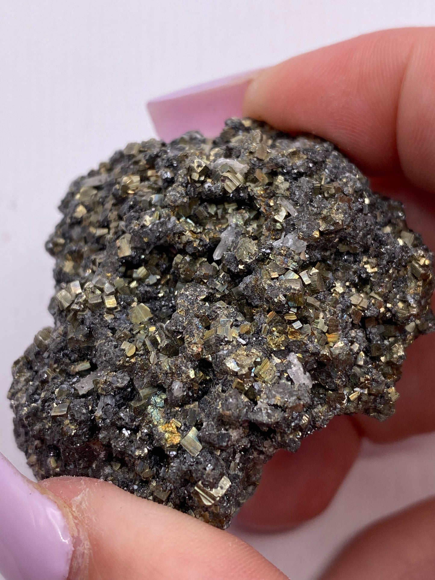 Pyrite, Galena and Quartz Specimen