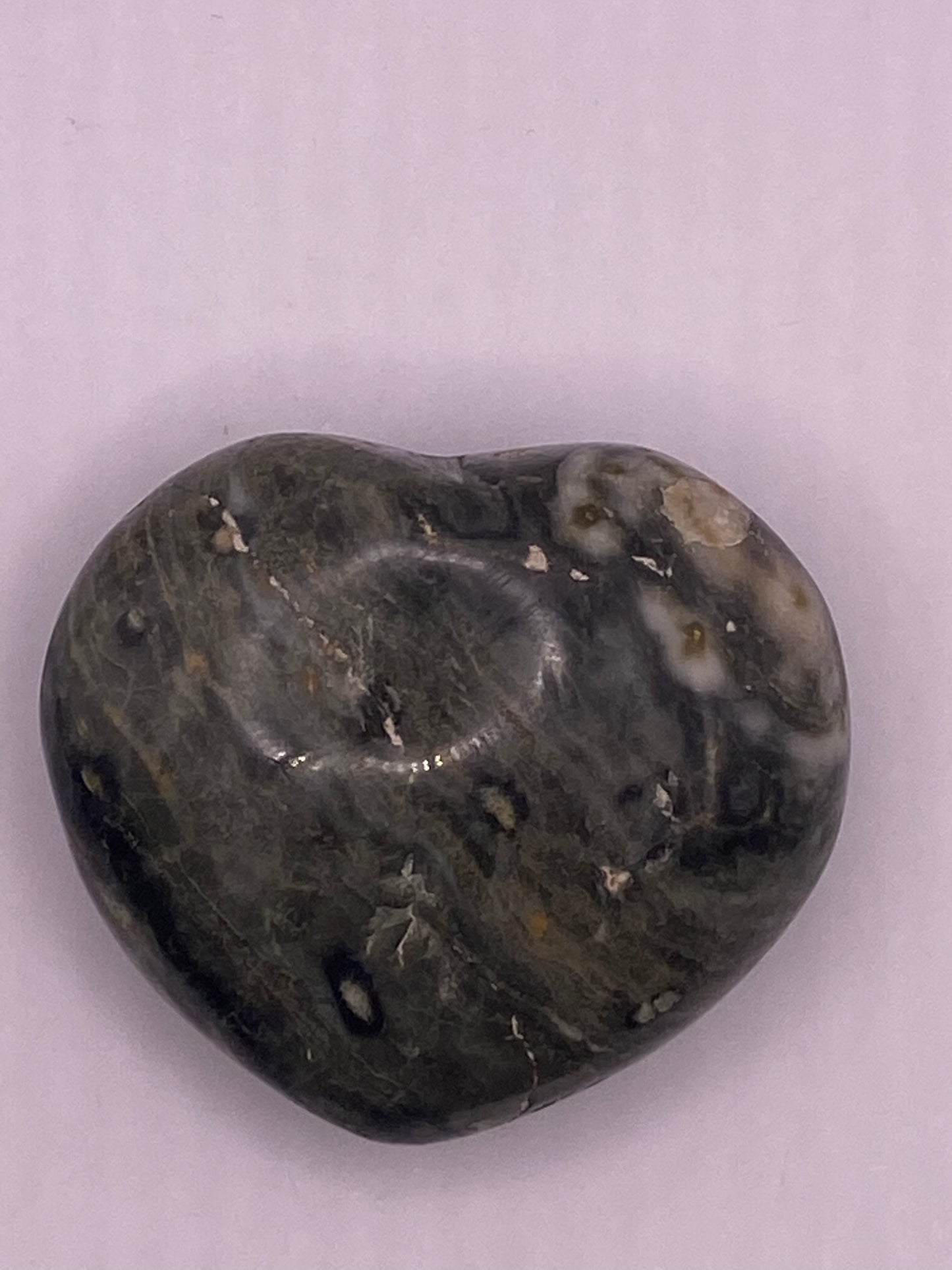 Ocean Jasper Heart