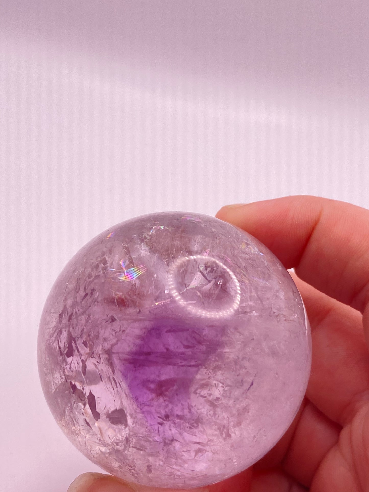 Phantom Ametrine Sphere