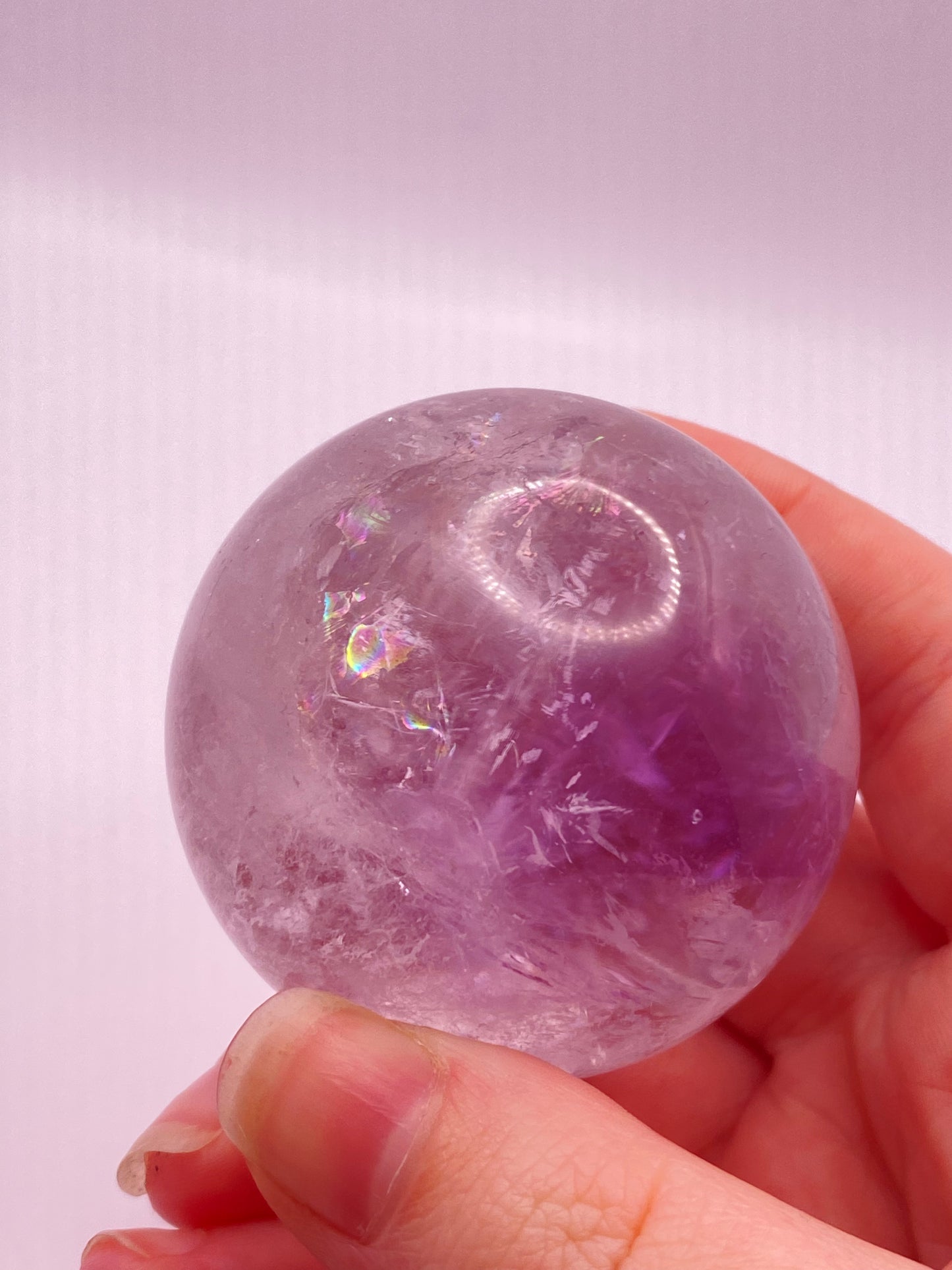 Phantom Ametrine Sphere