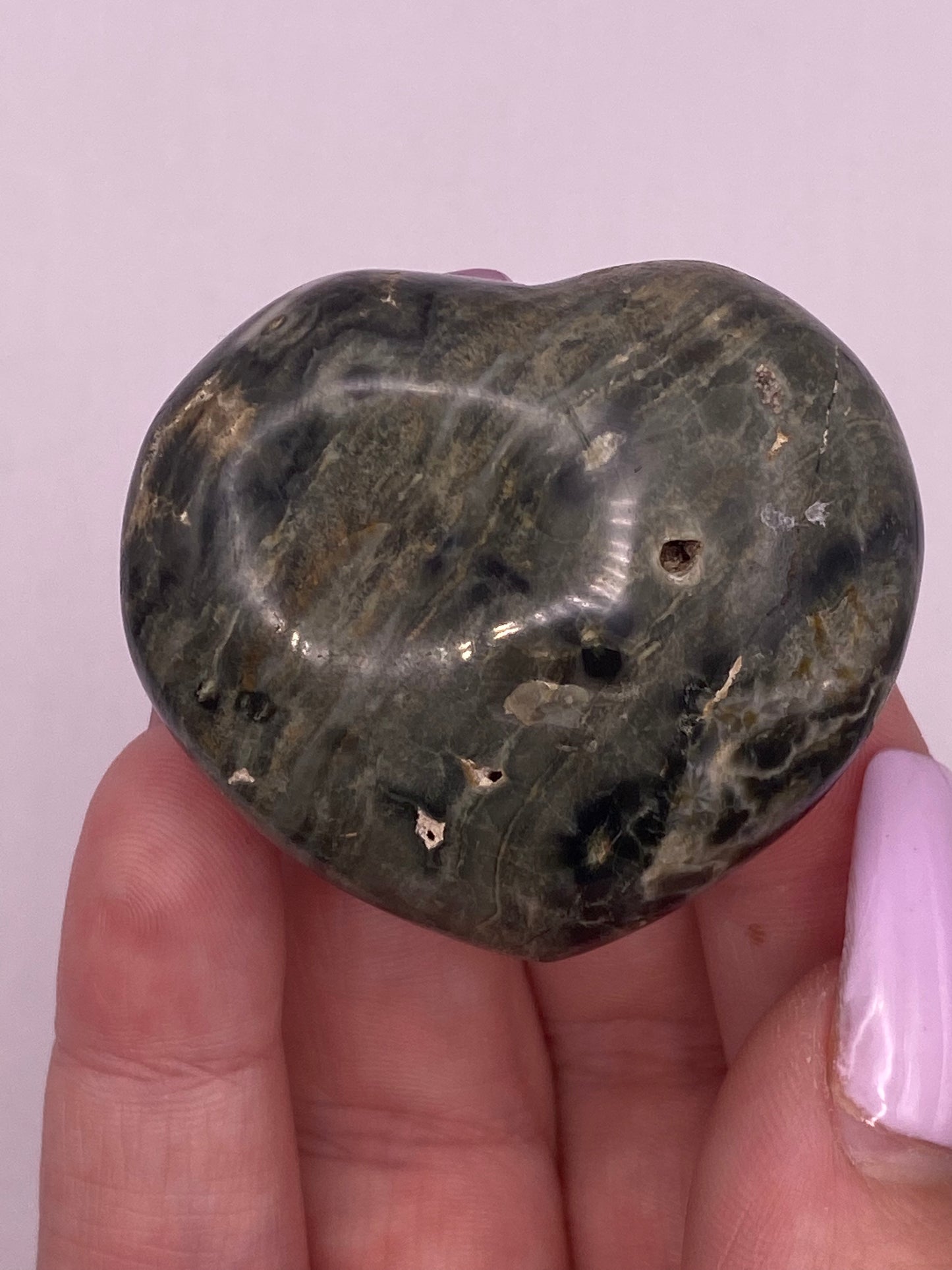 Ocean Jasper Heart