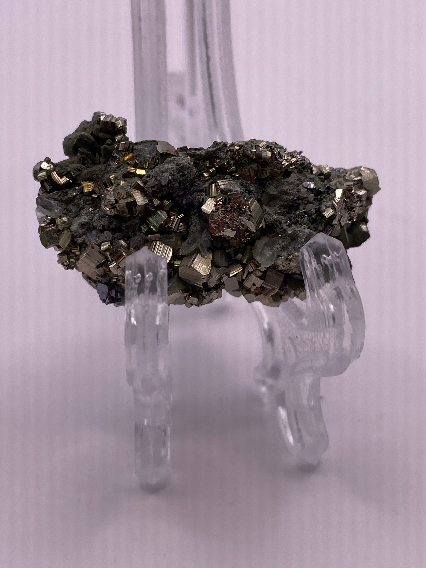 Pyrite, Calcite and Quartz Cluster