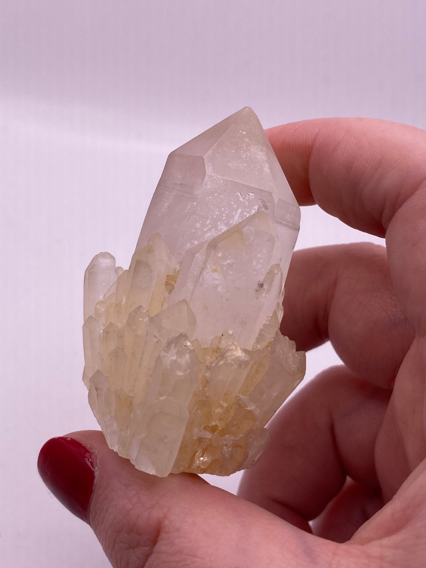 Kundalini citrine cluster