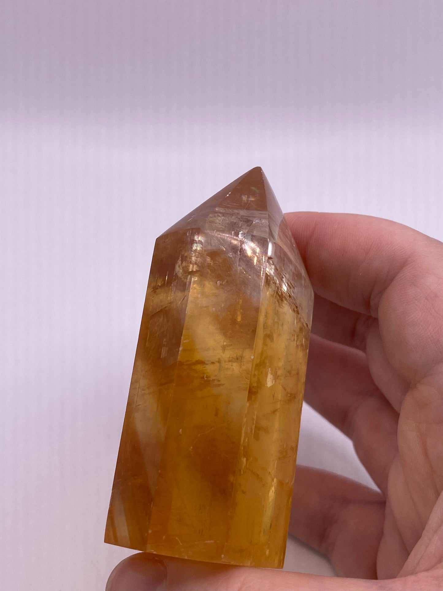 Phantom orange Calcite