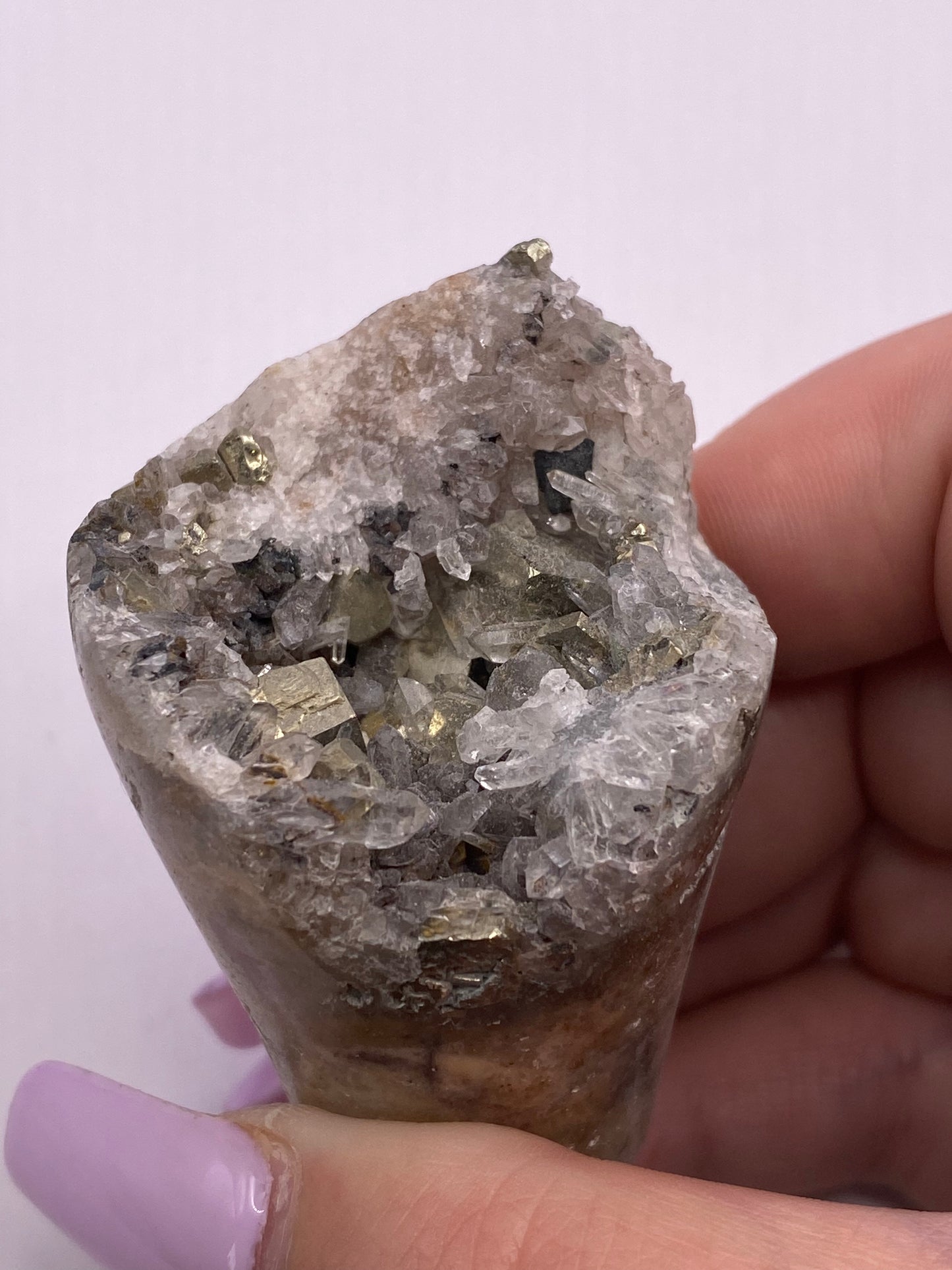 Pyrite and Quartz