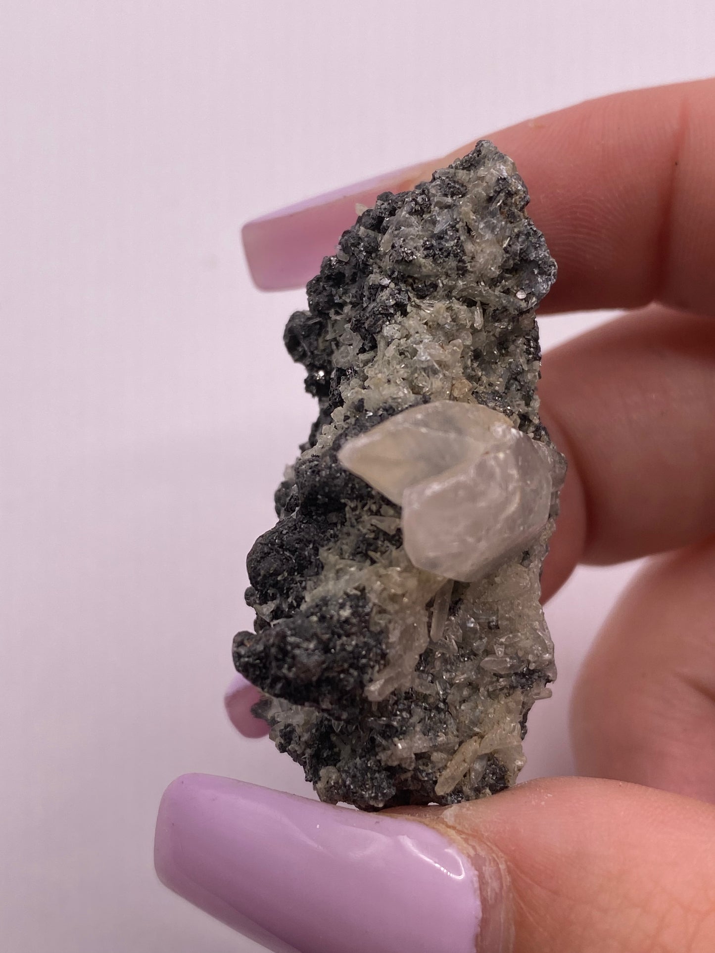 Calcite, Galena and Quartz Cluster