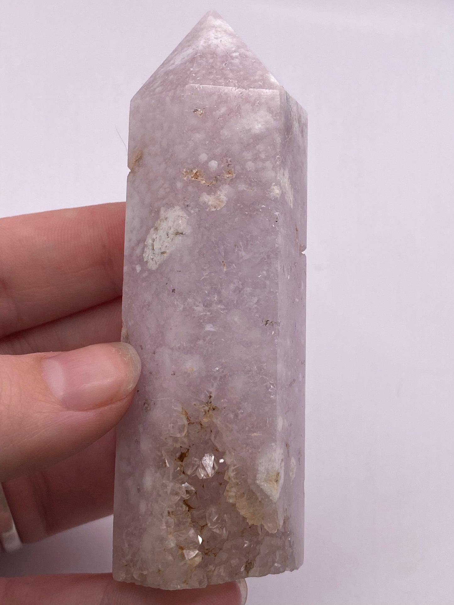 Pink Amethyst Druzey Tower