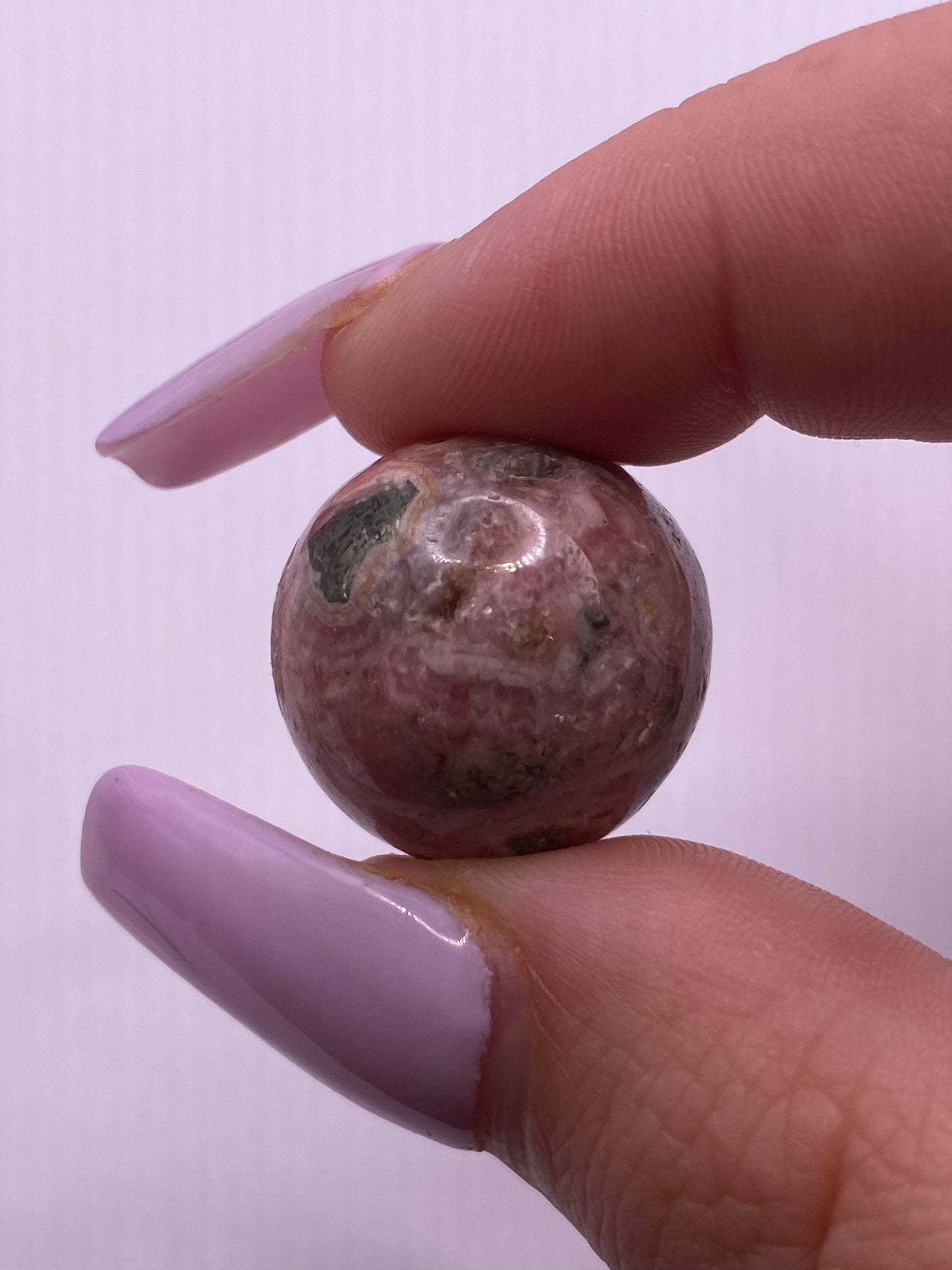 Rare Rhodochrosite Mini Sphere