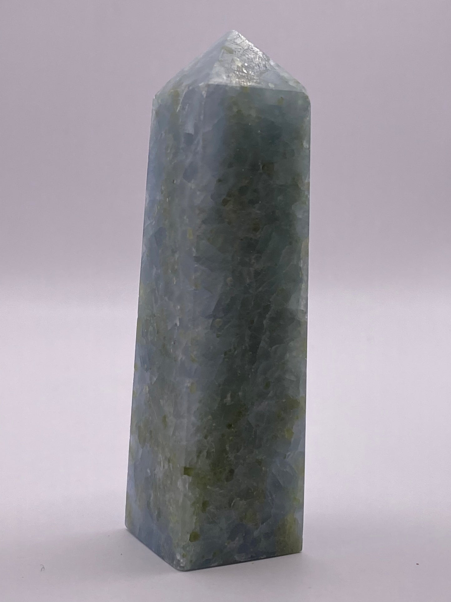 Blue Calcite Tower