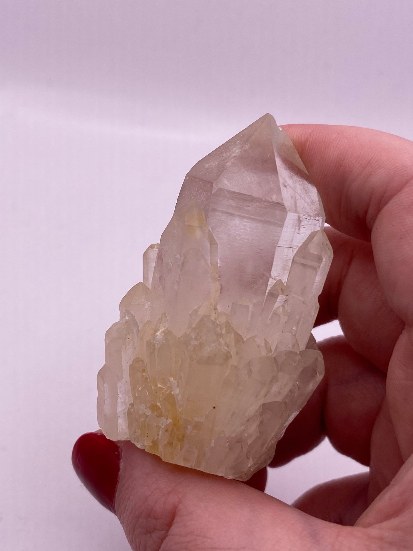 Kundalini citrine cluster