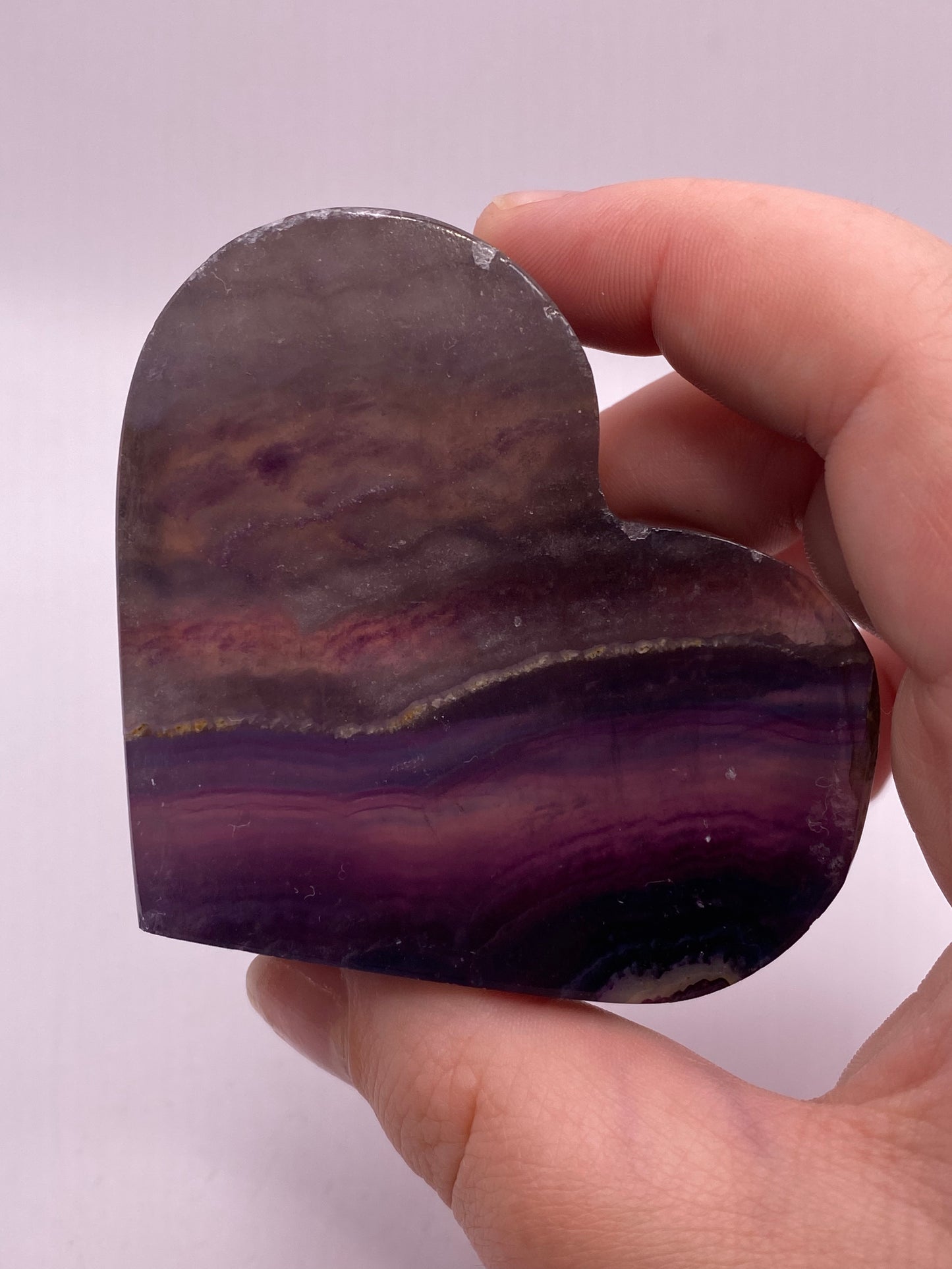 Fluorite Heart