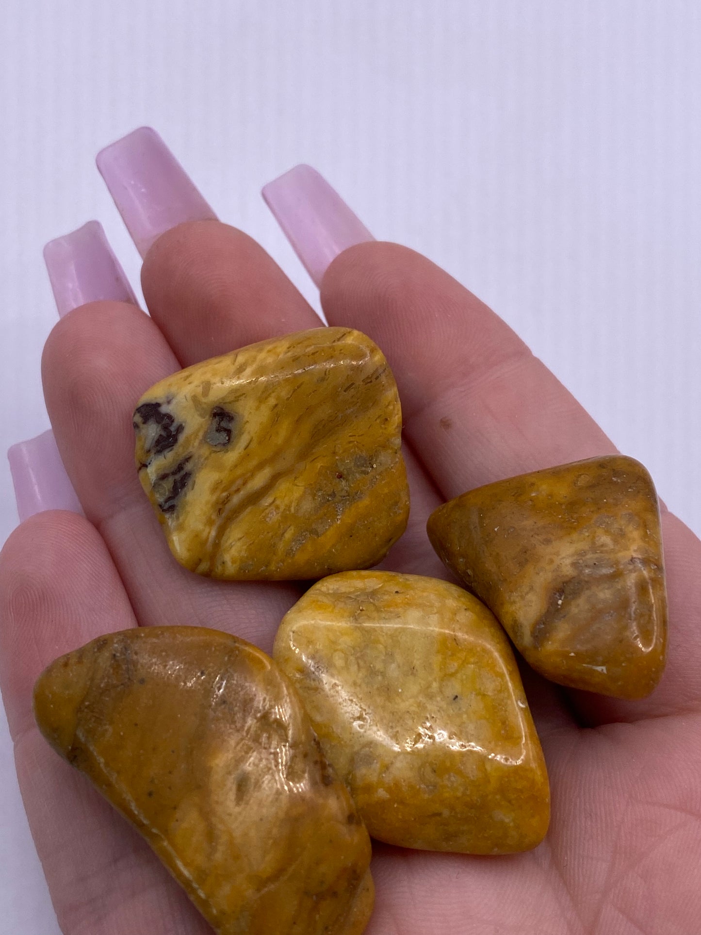 Yellow Jasper Tumble