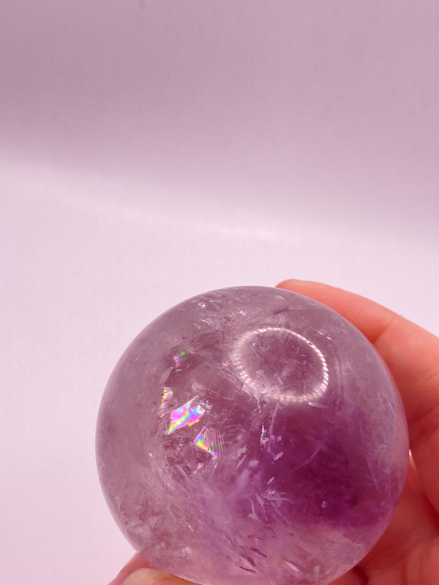 Phantom Ametrine Sphere