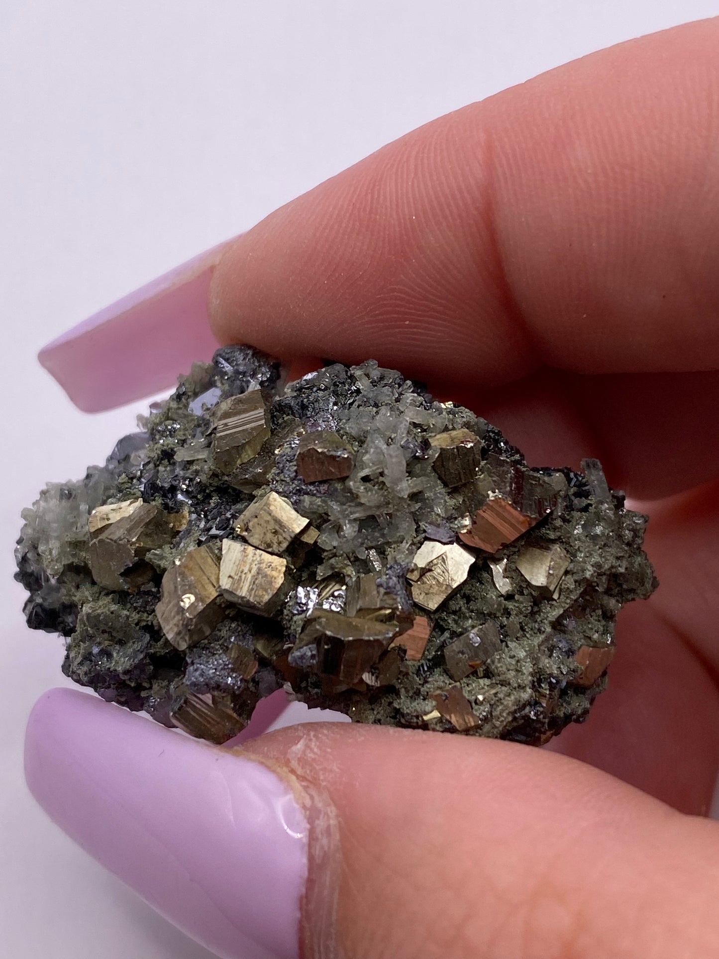 Pyrite, Quartz and Galena Cluster