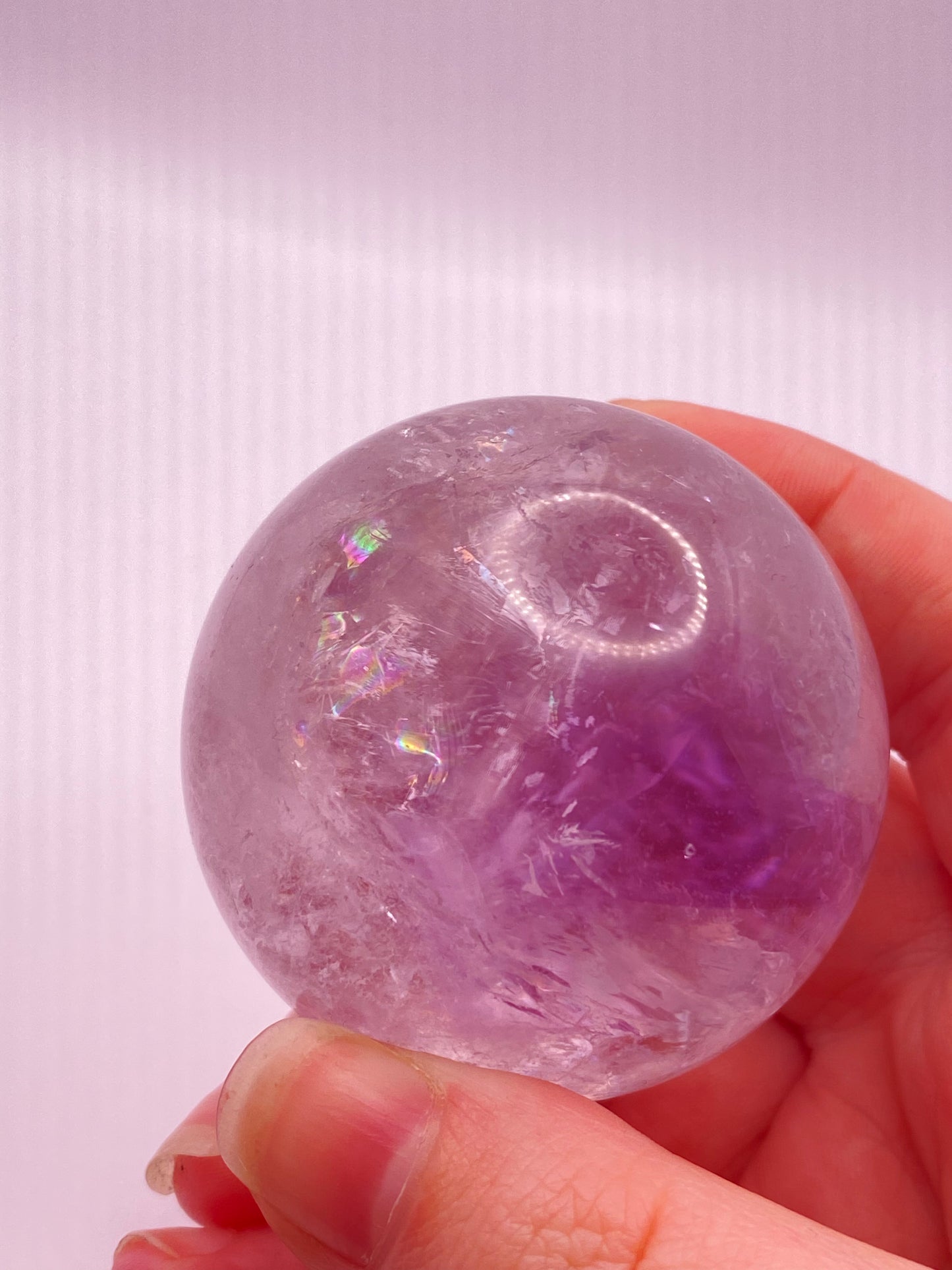 Phantom Ametrine Sphere