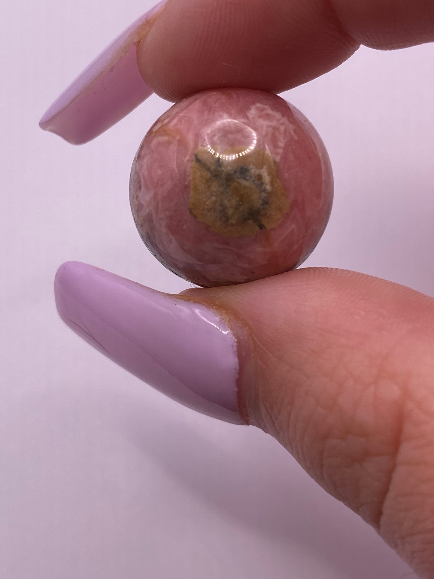 Rare Rhodochrosite Mini Sphere