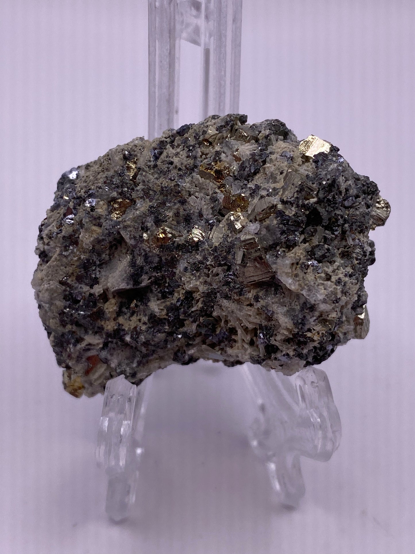 Quartz, Pyrite and Galena Cluster