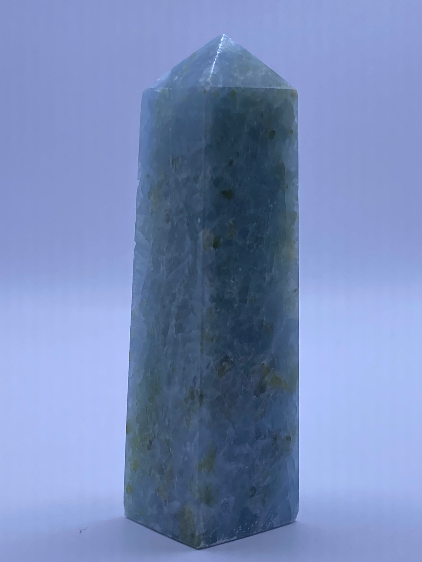 Blue Calcite Tower