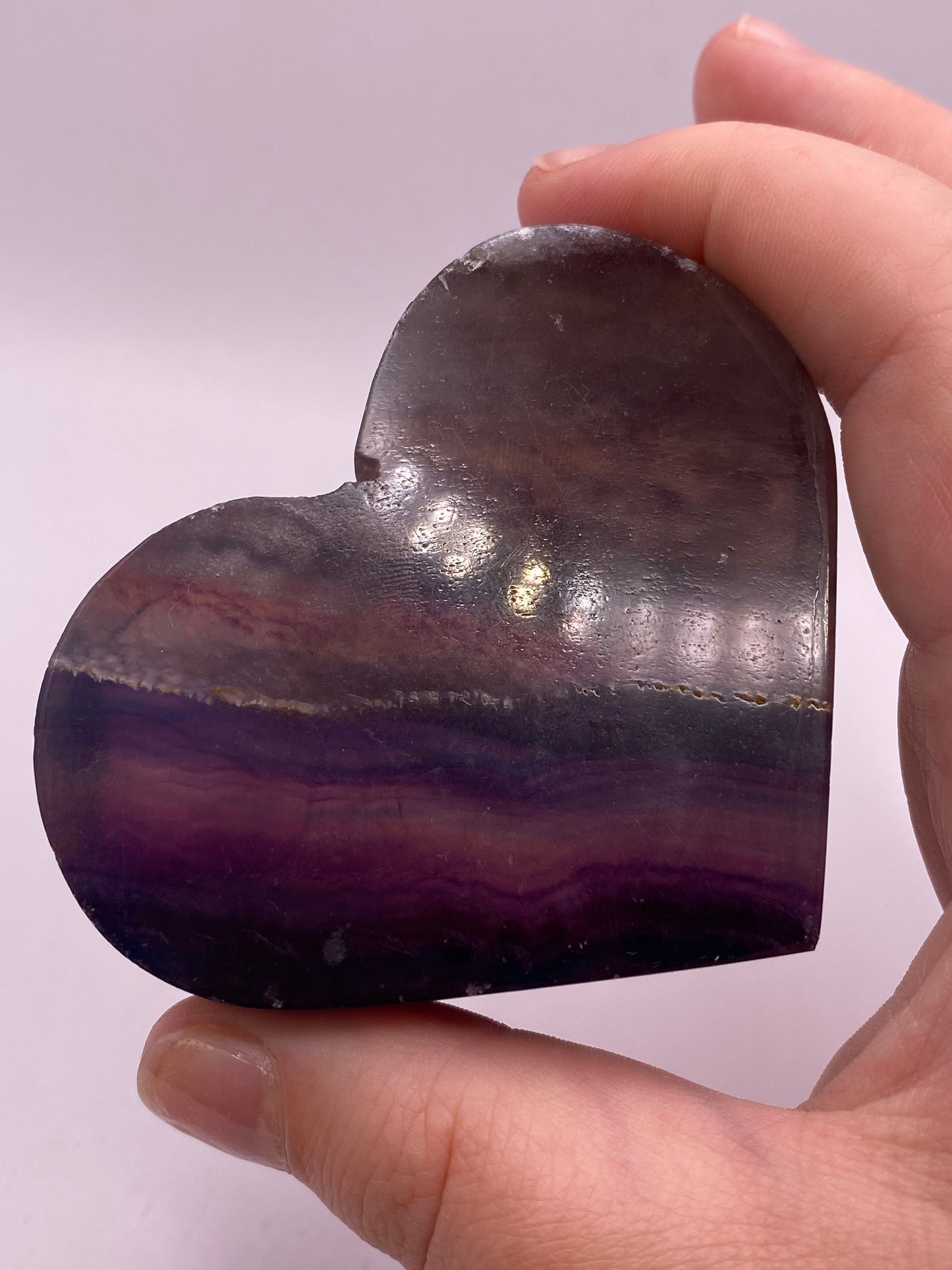 Fluorite Heart