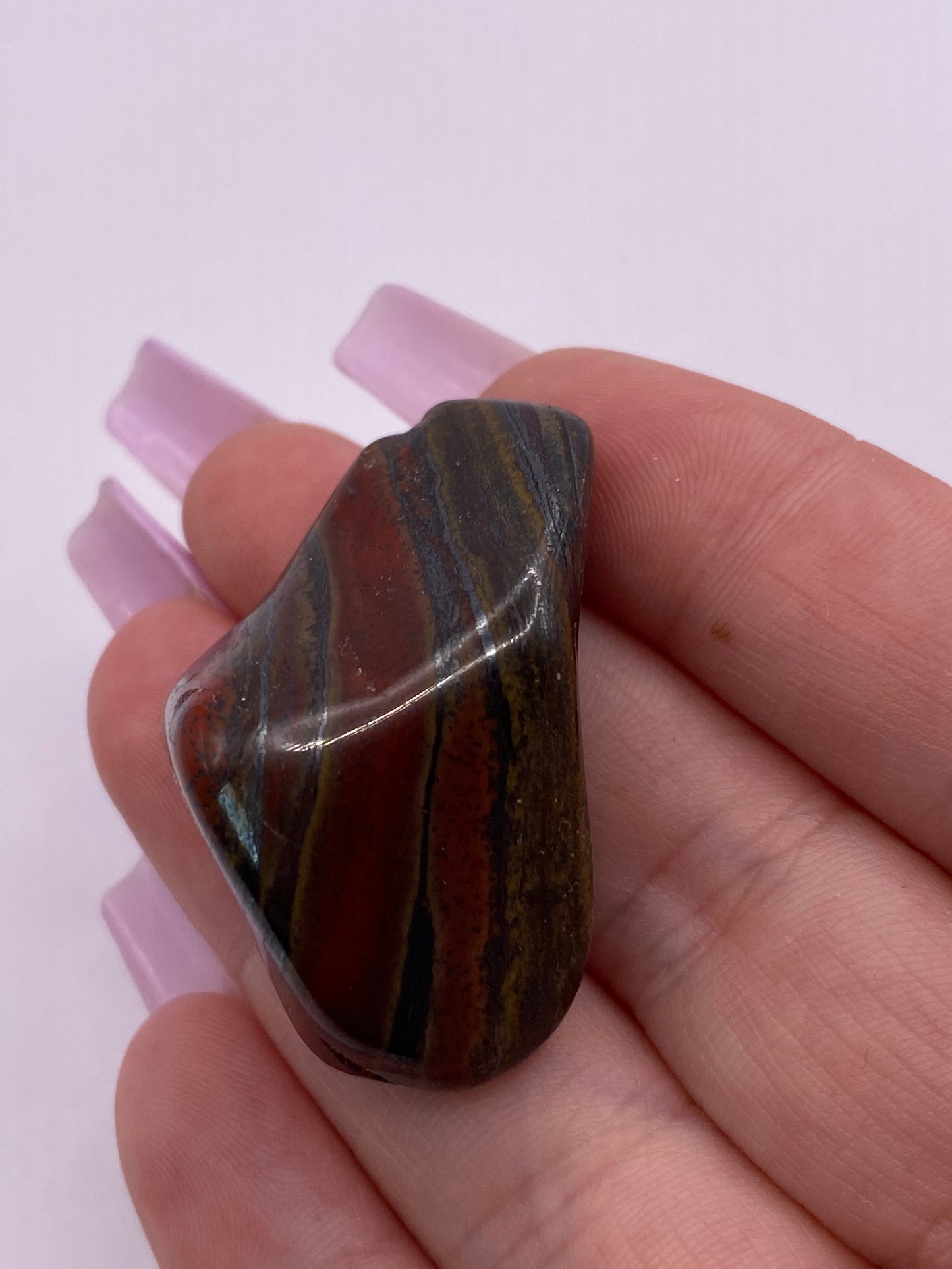 Red Tigers Eye Tumble