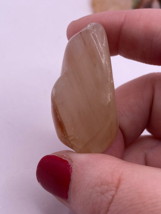 Hematoid Quartz Tumble