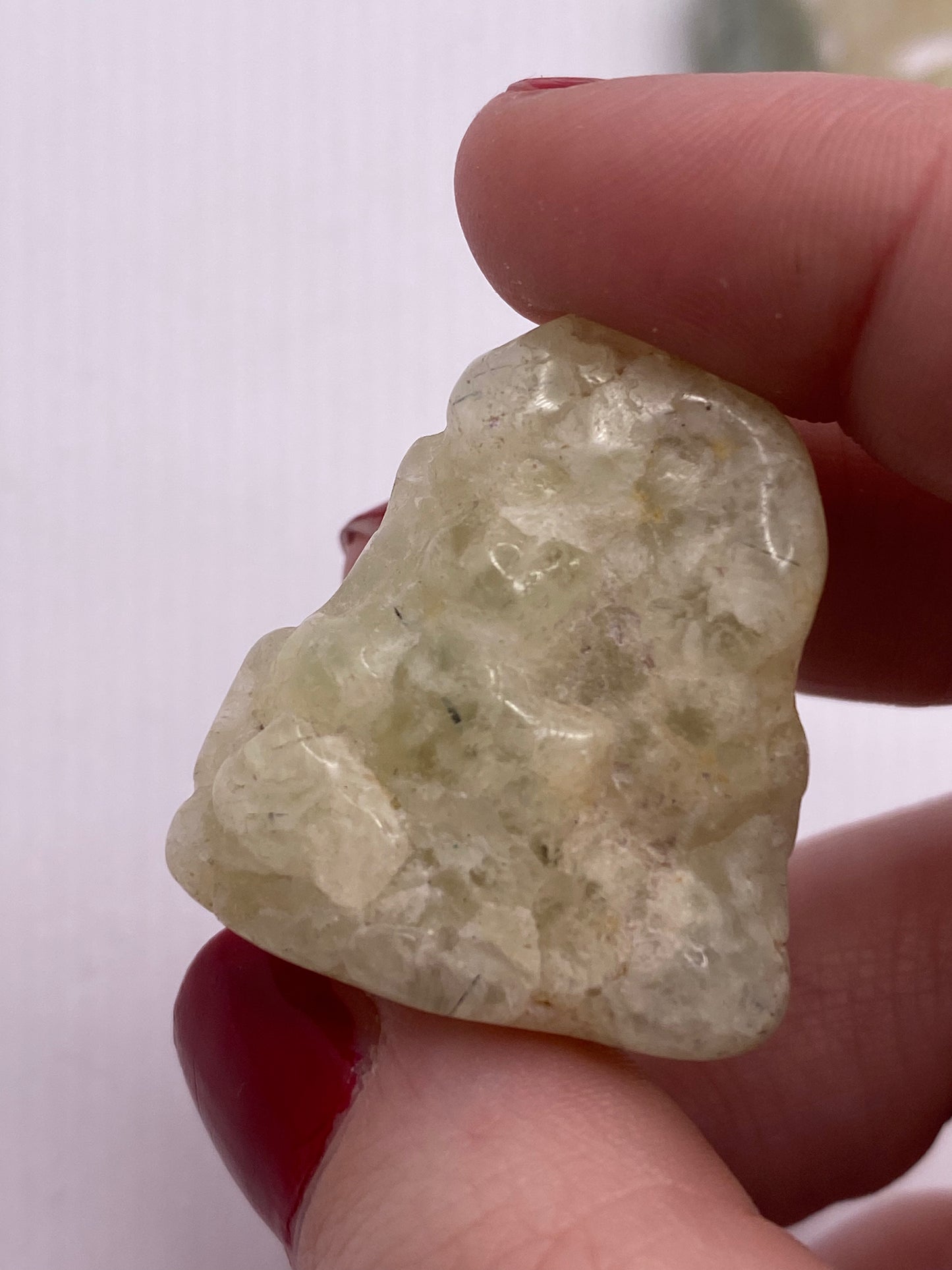 Prehnite tumble