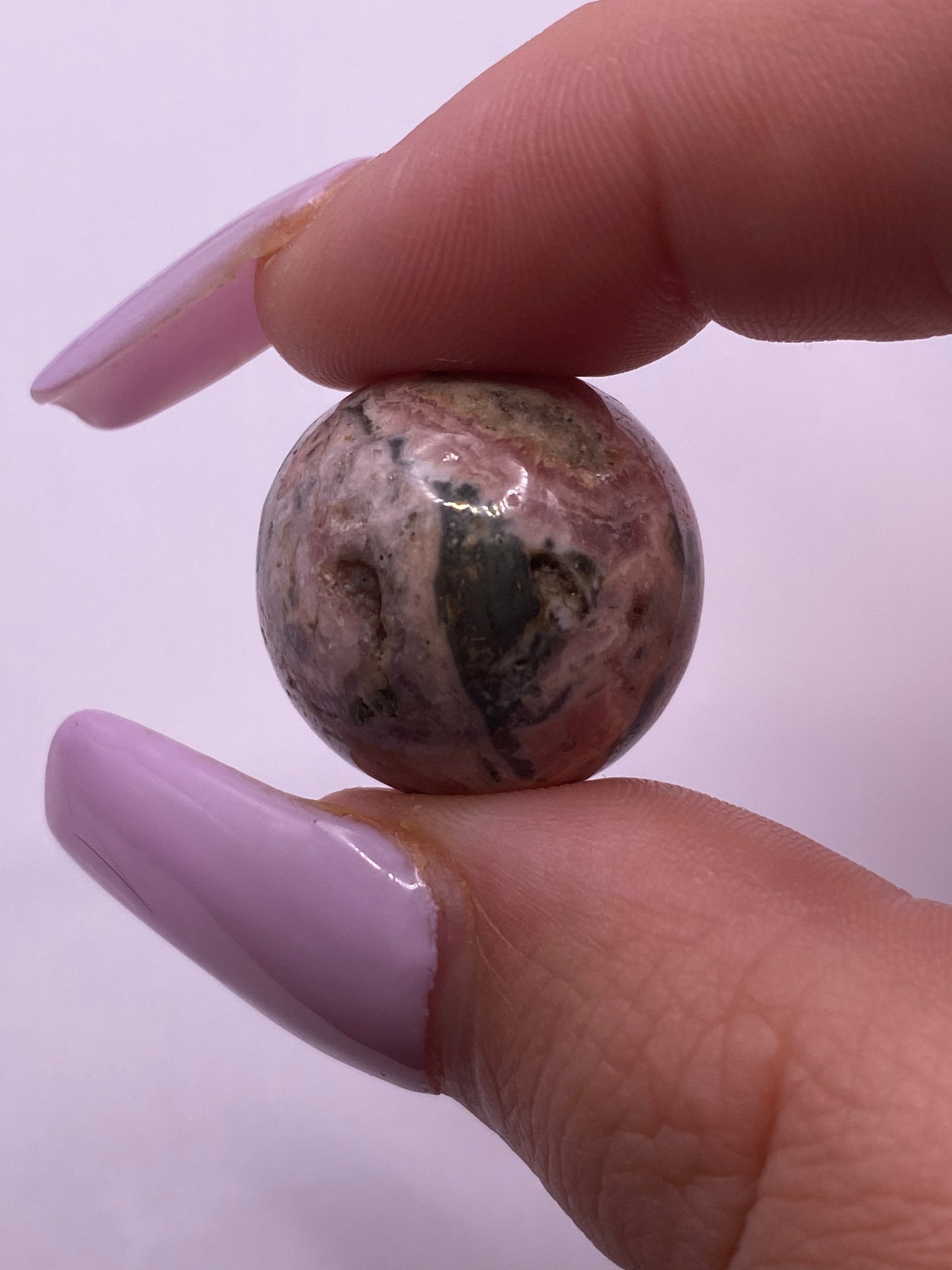 Rare Rhodochrosite Mini Sphere