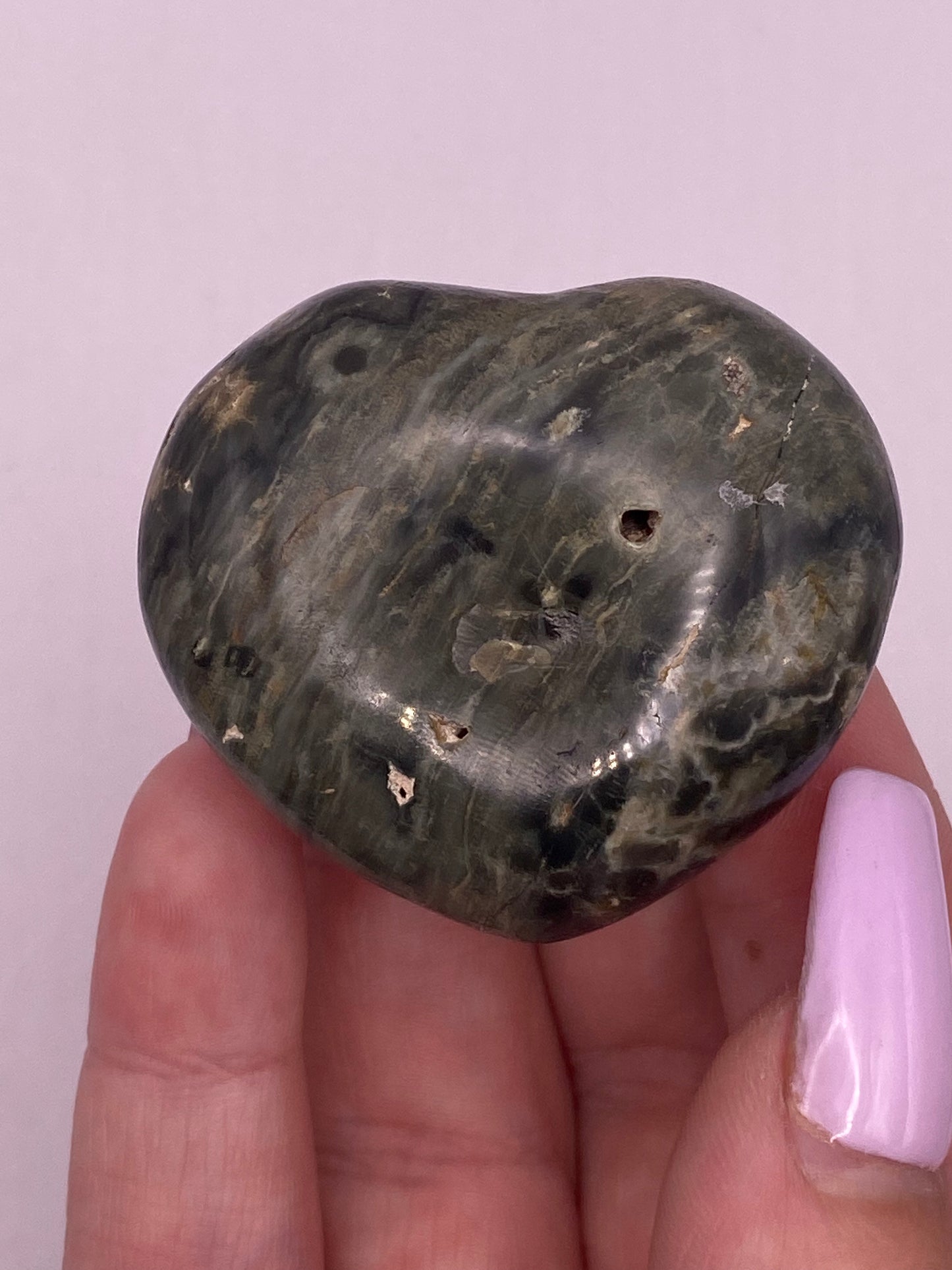 Ocean Jasper Heart