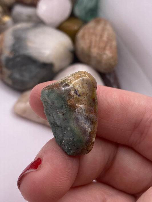 Sea Jasper tumble