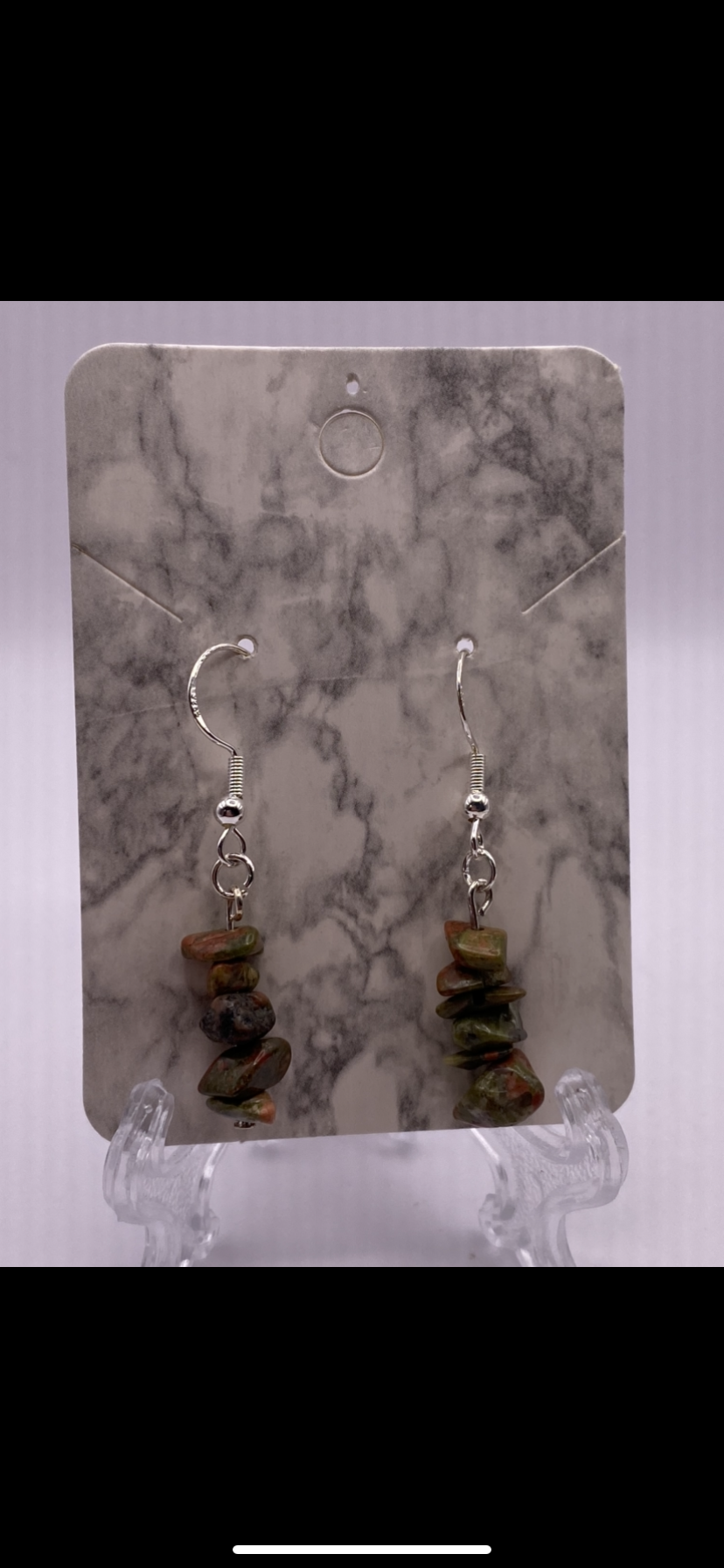 Unakite Earrings