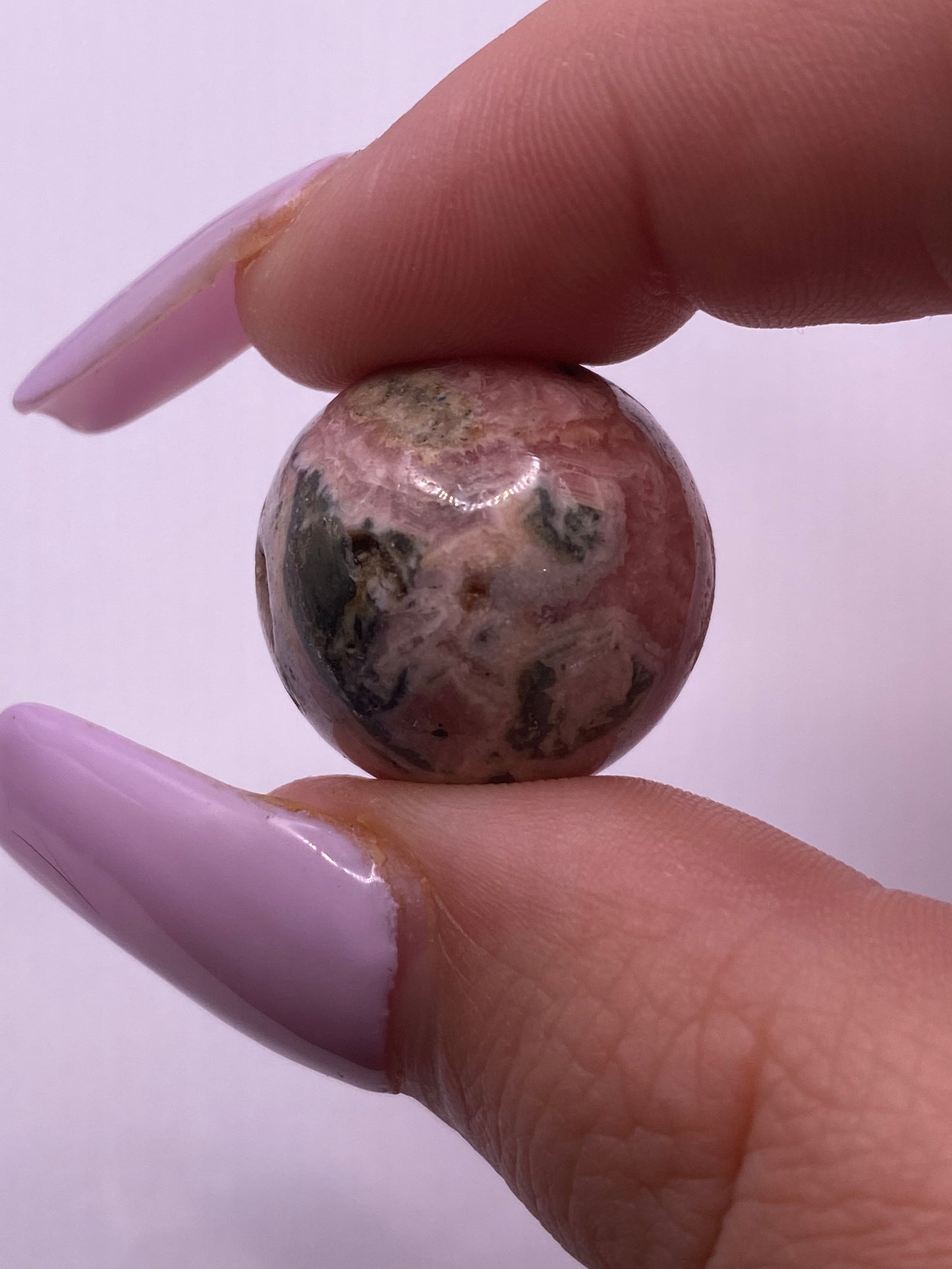 Rare Rhodochrosite Mini Sphere