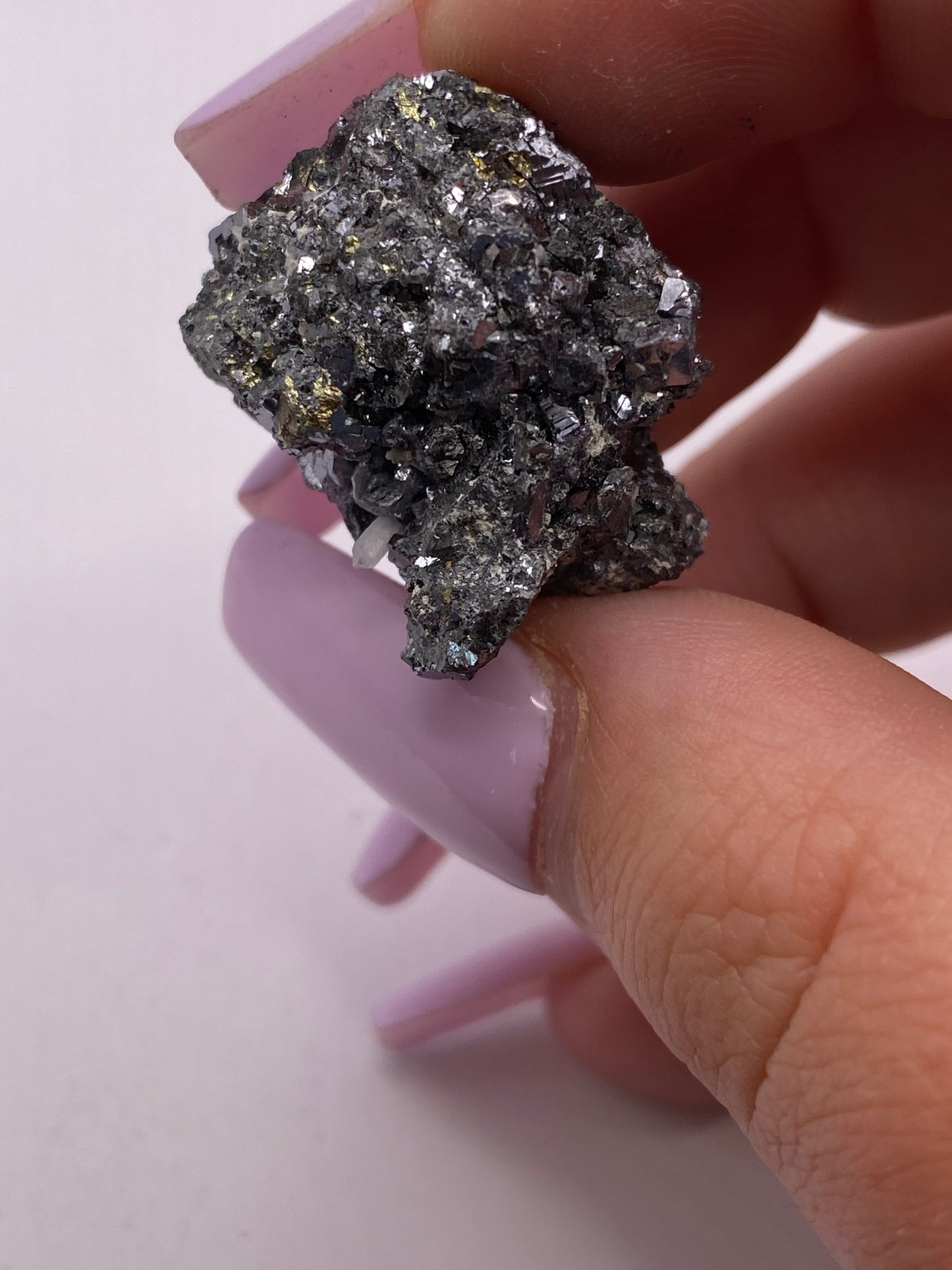 Galena, Pyrite and Quartz Cluster