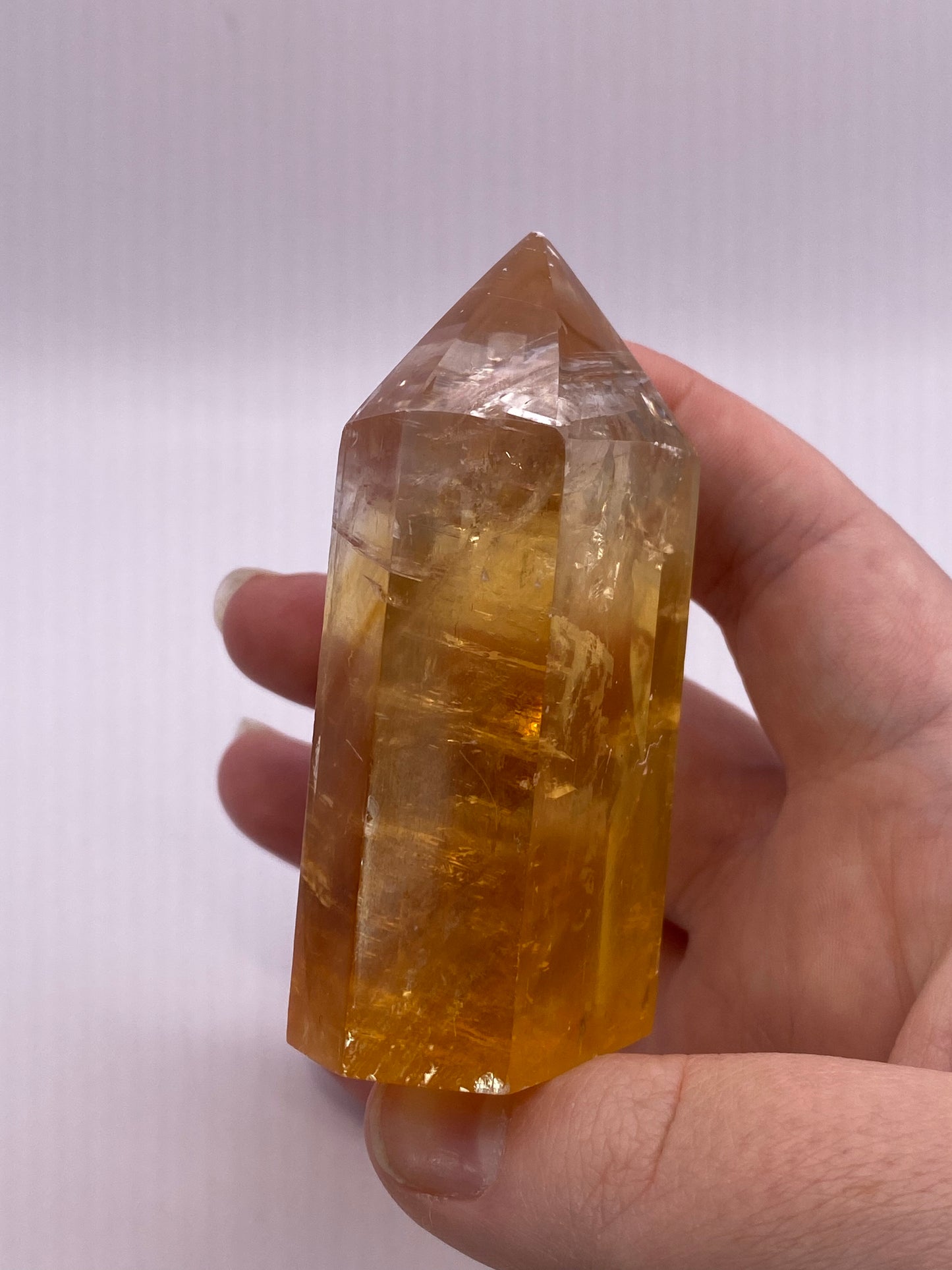 Phantom orange Calcite