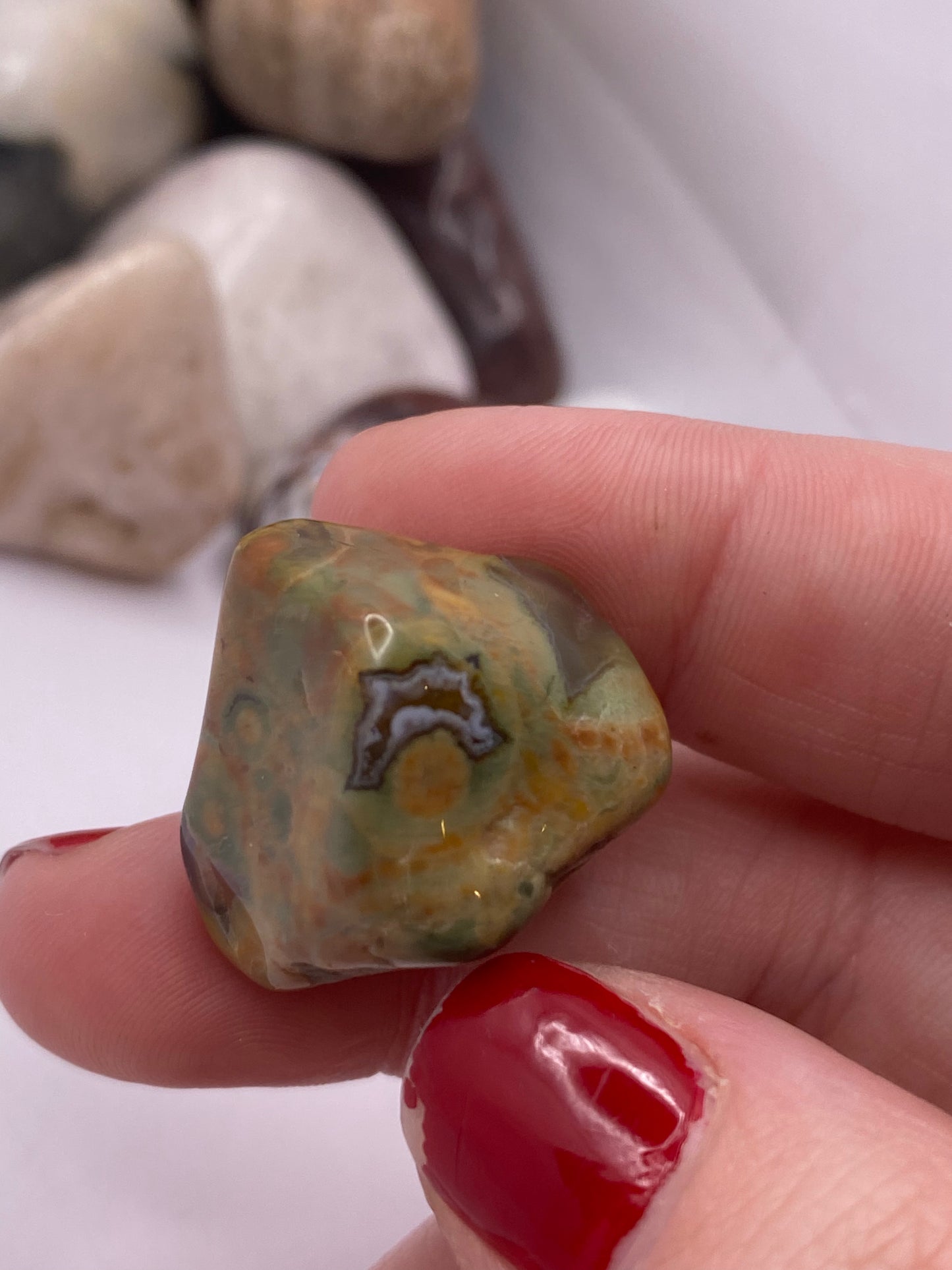 Rainforest Jasper tumble