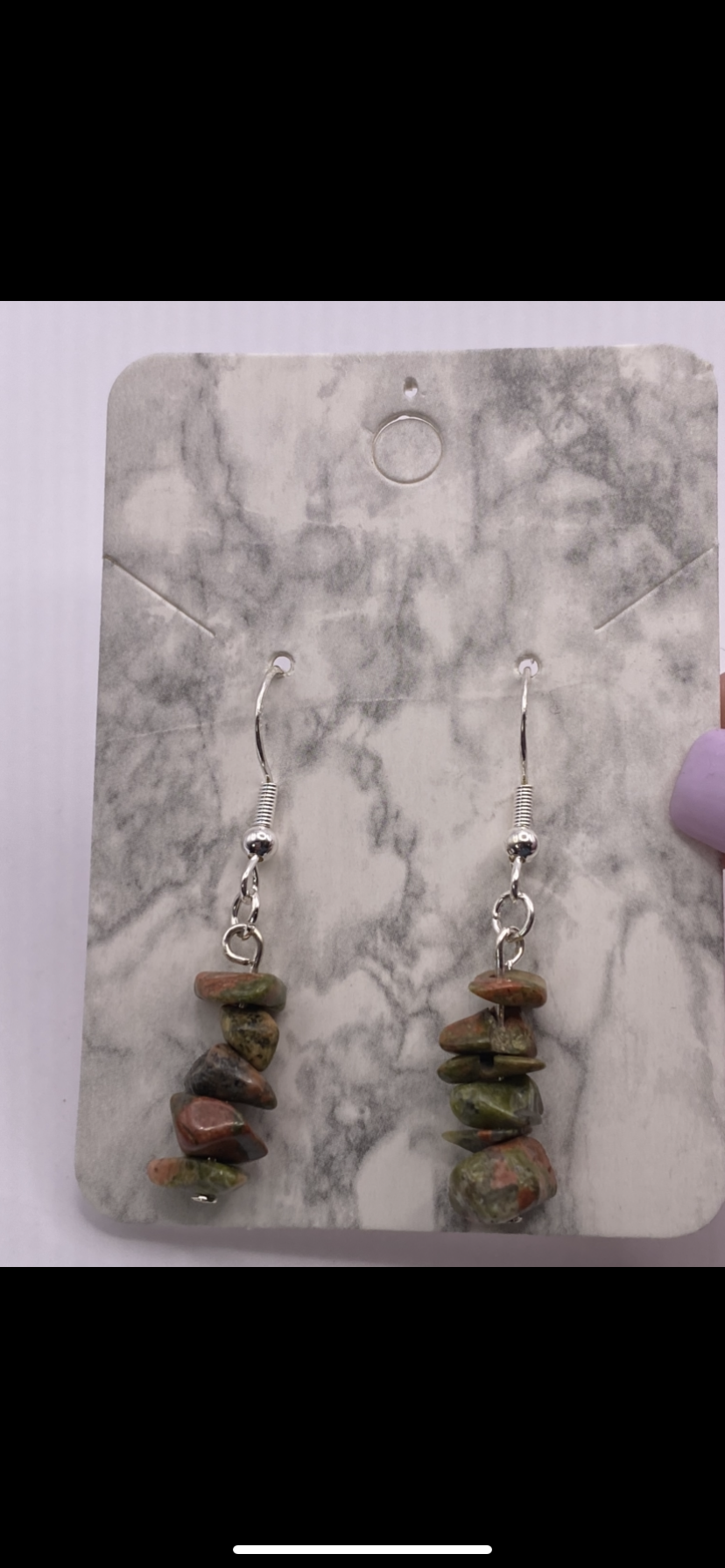 Unakite Earrings