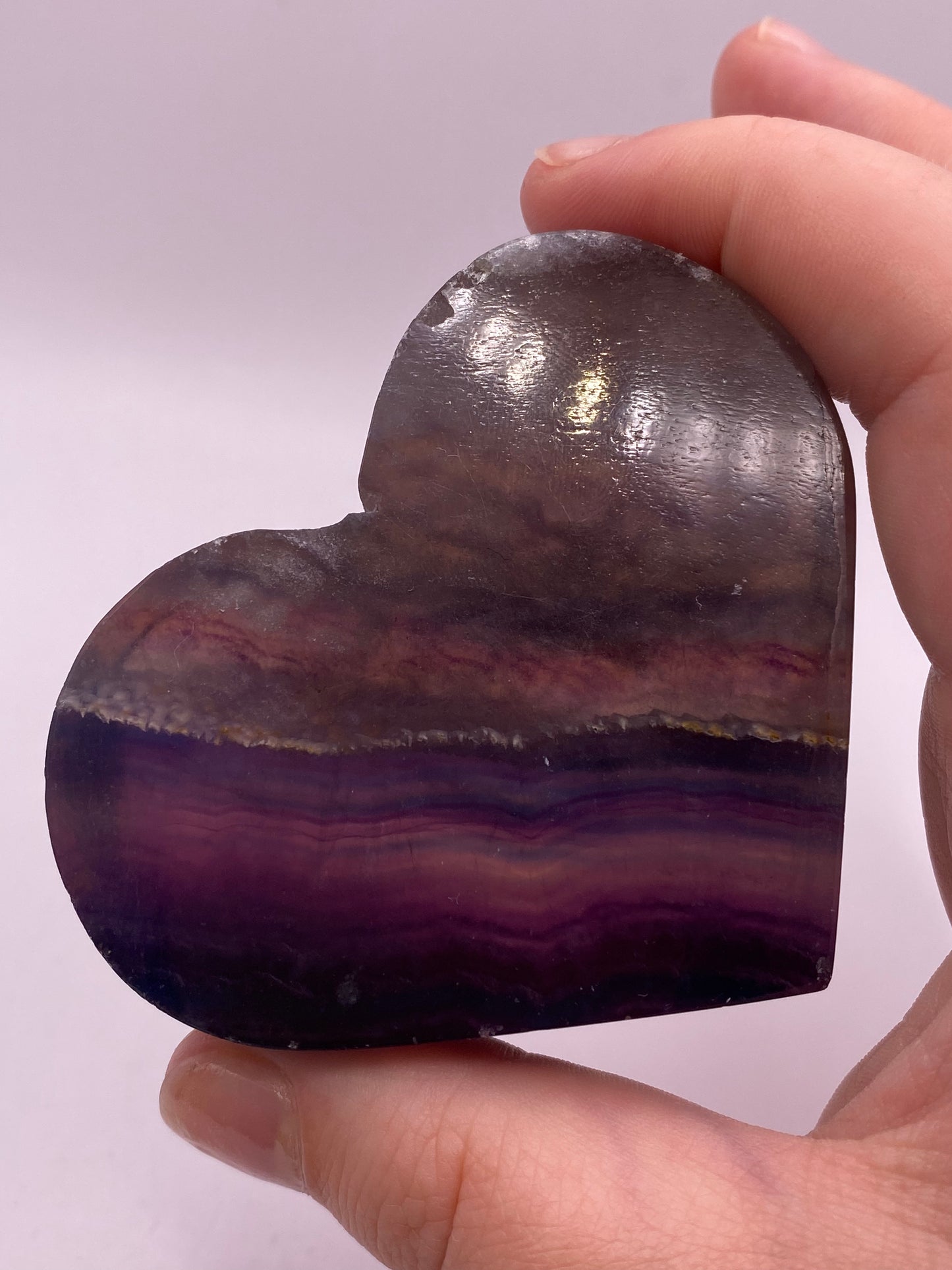 Fluorite Heart