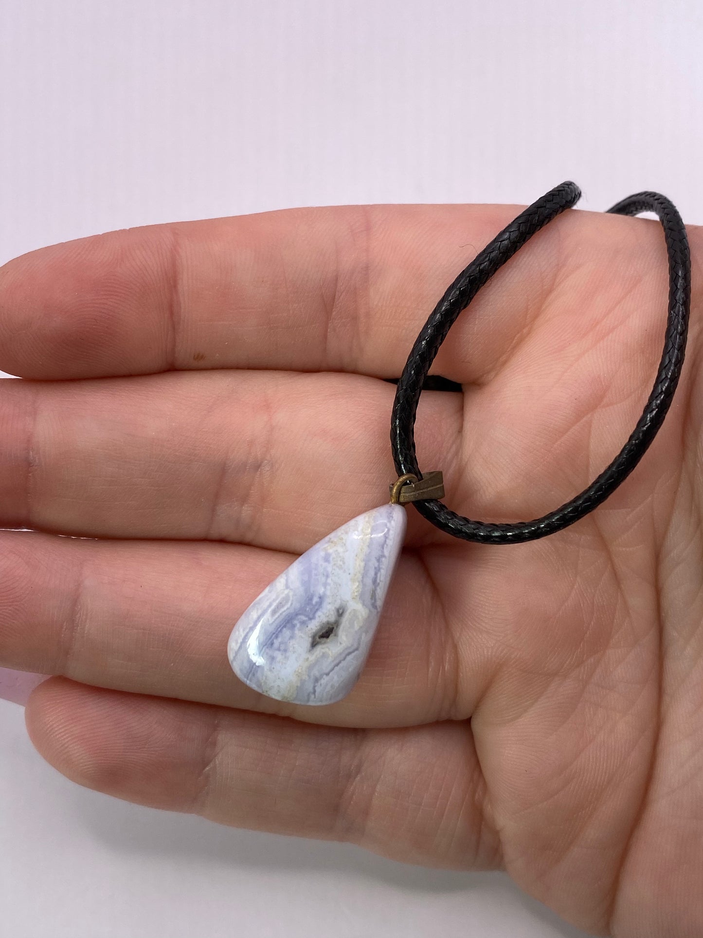 Blue Lace Agate Necklace