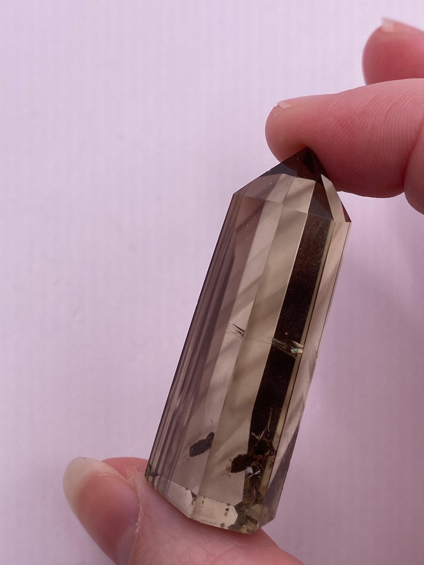 Genuine Phantom Citrine Crystal Tower